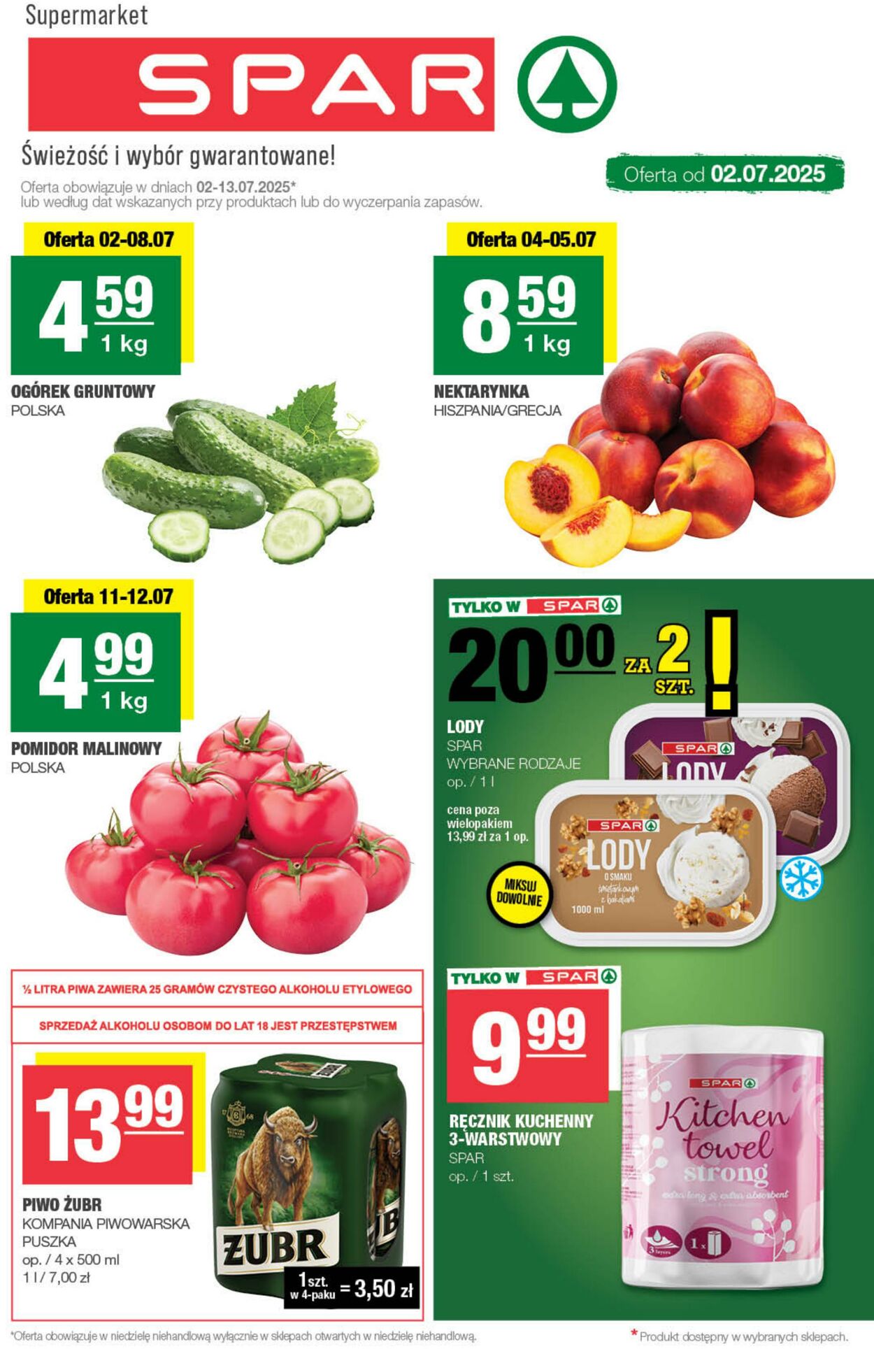 Gazetka Spar 02.07.2025 - 13.07.2025