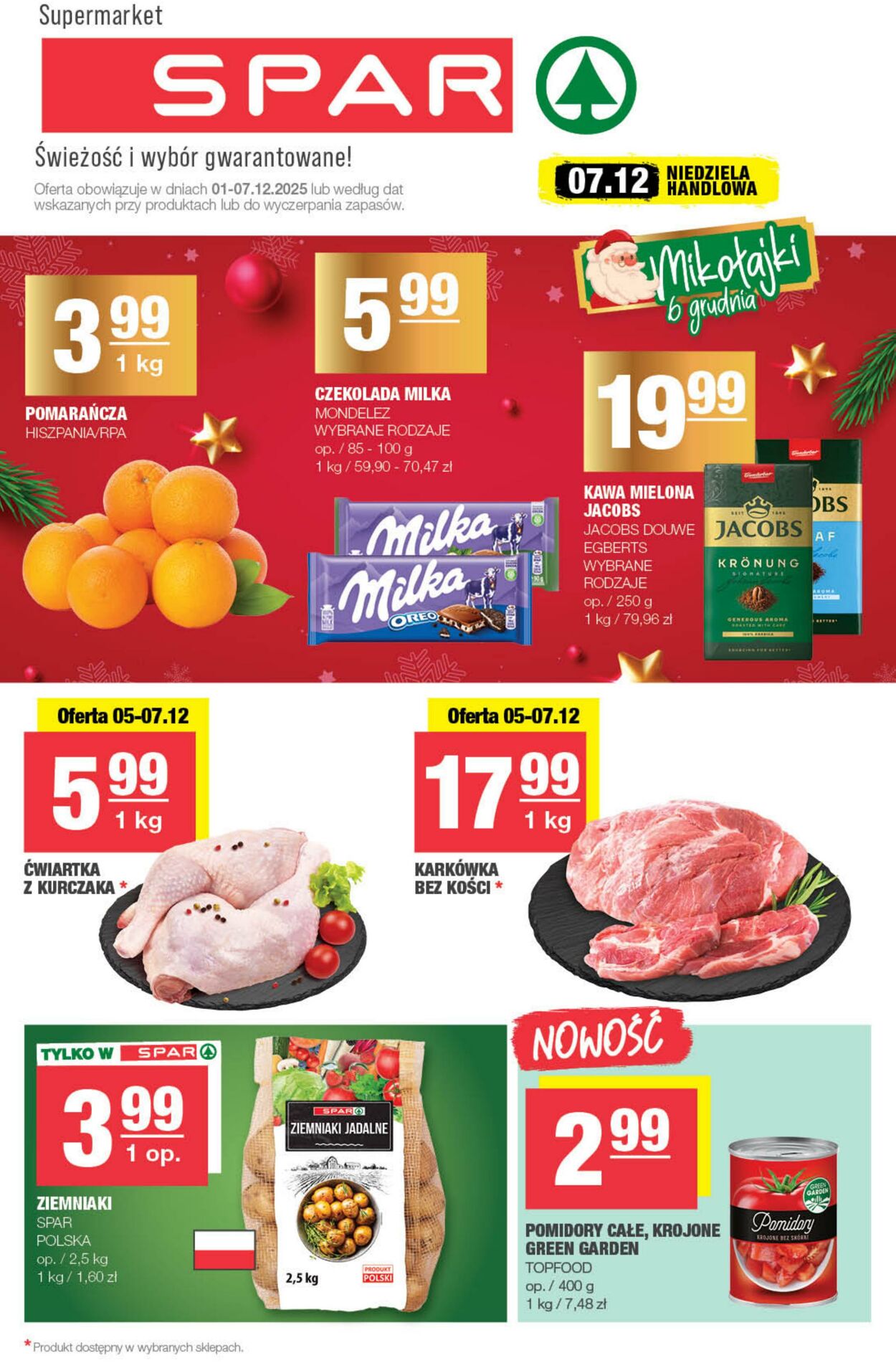 Gazetka Spar 01.12.2025 - 07.12.2025