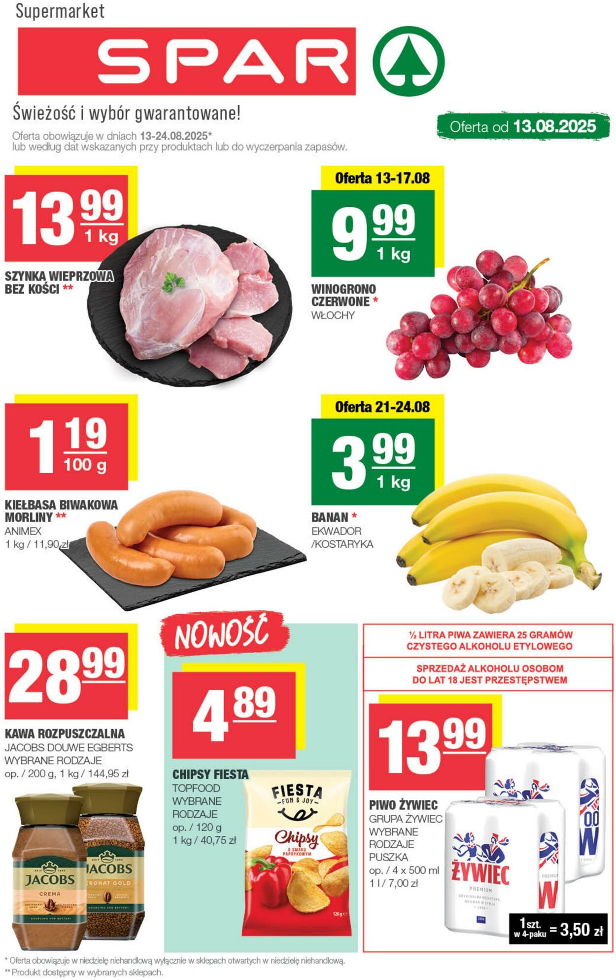 Gazetka Spar 13.08.2025 - 24.08.2025