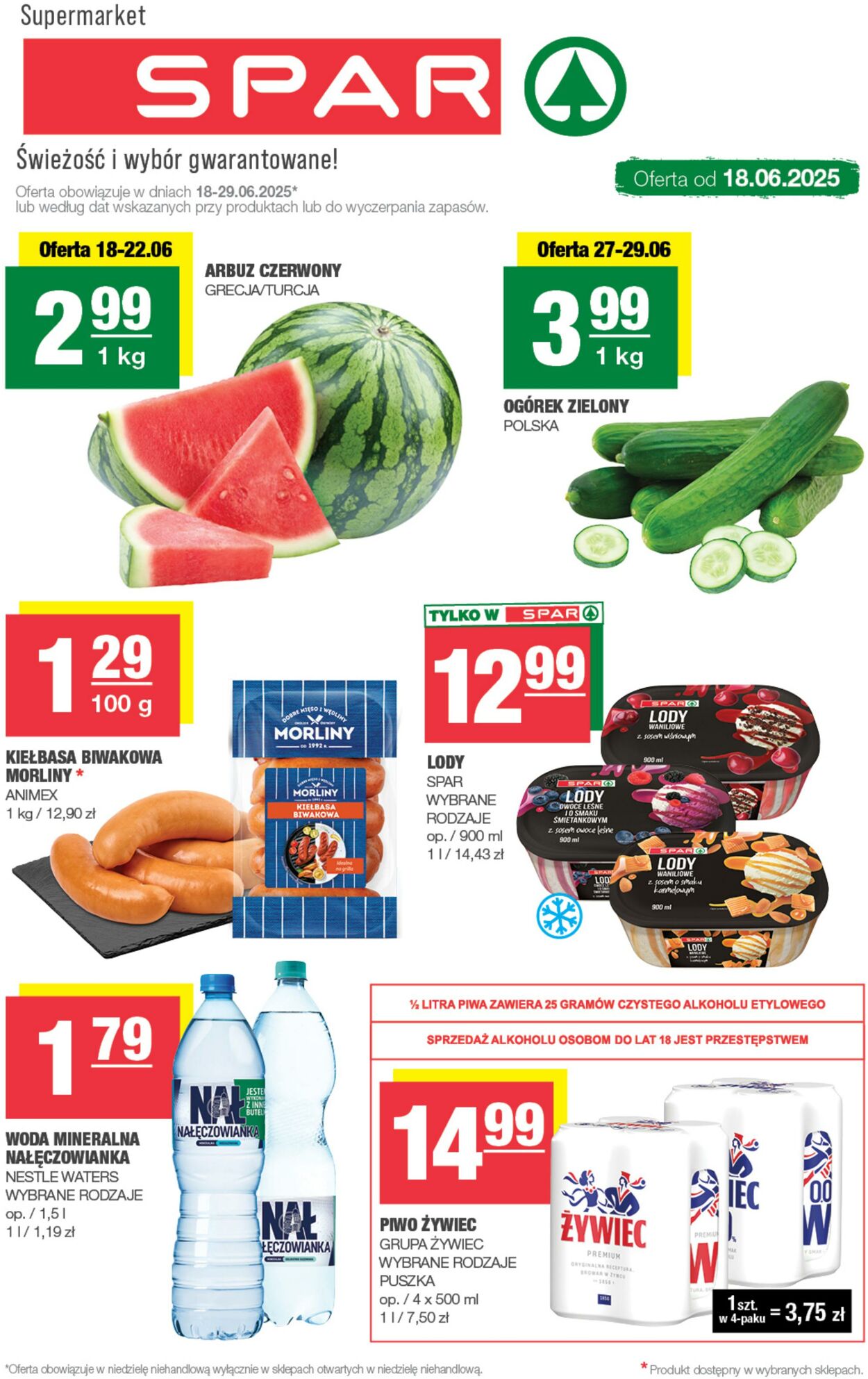 Gazetka Spar 18.06.2025 - 29.06.2025