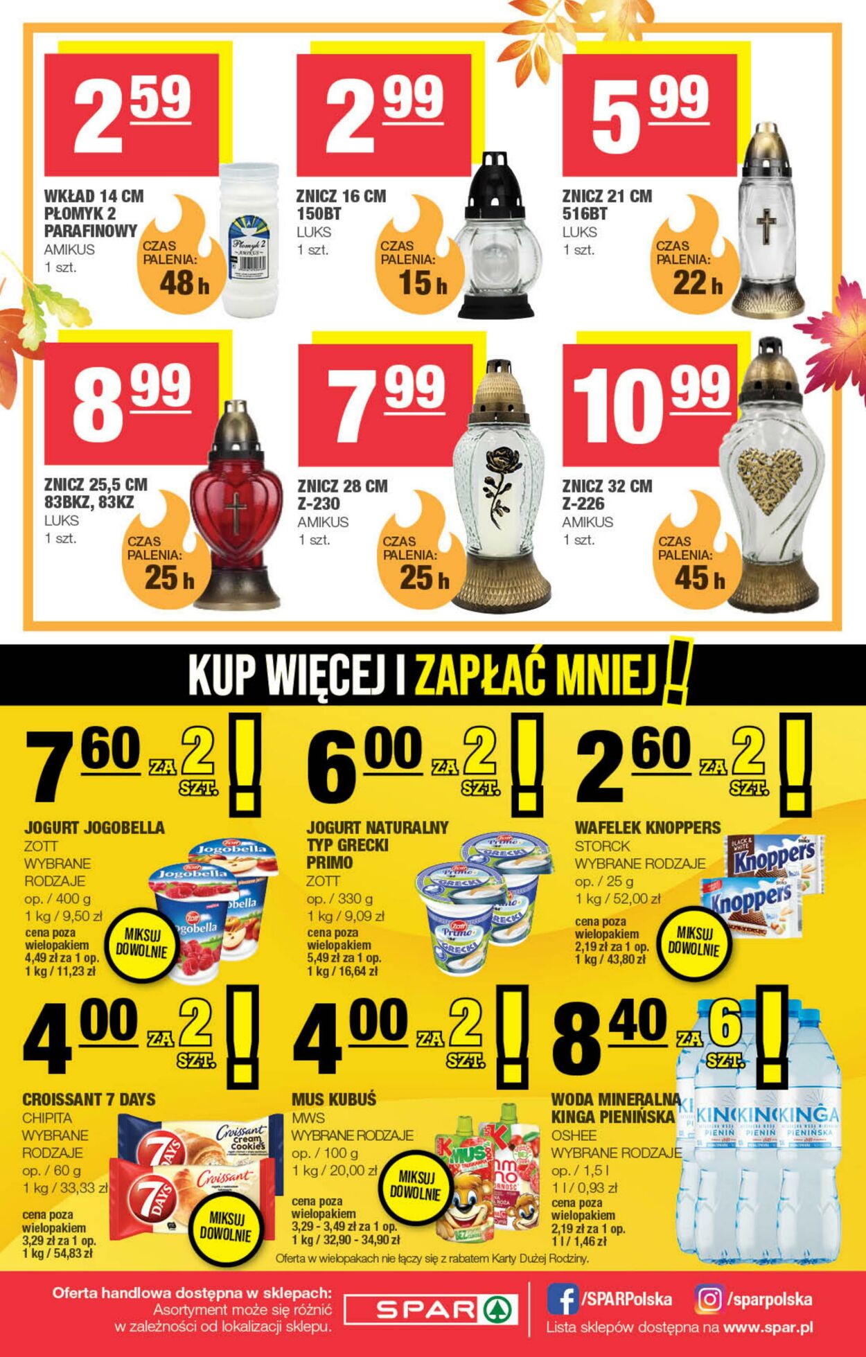 Gazetka Spar 23.10.2024 - 03.11.2024