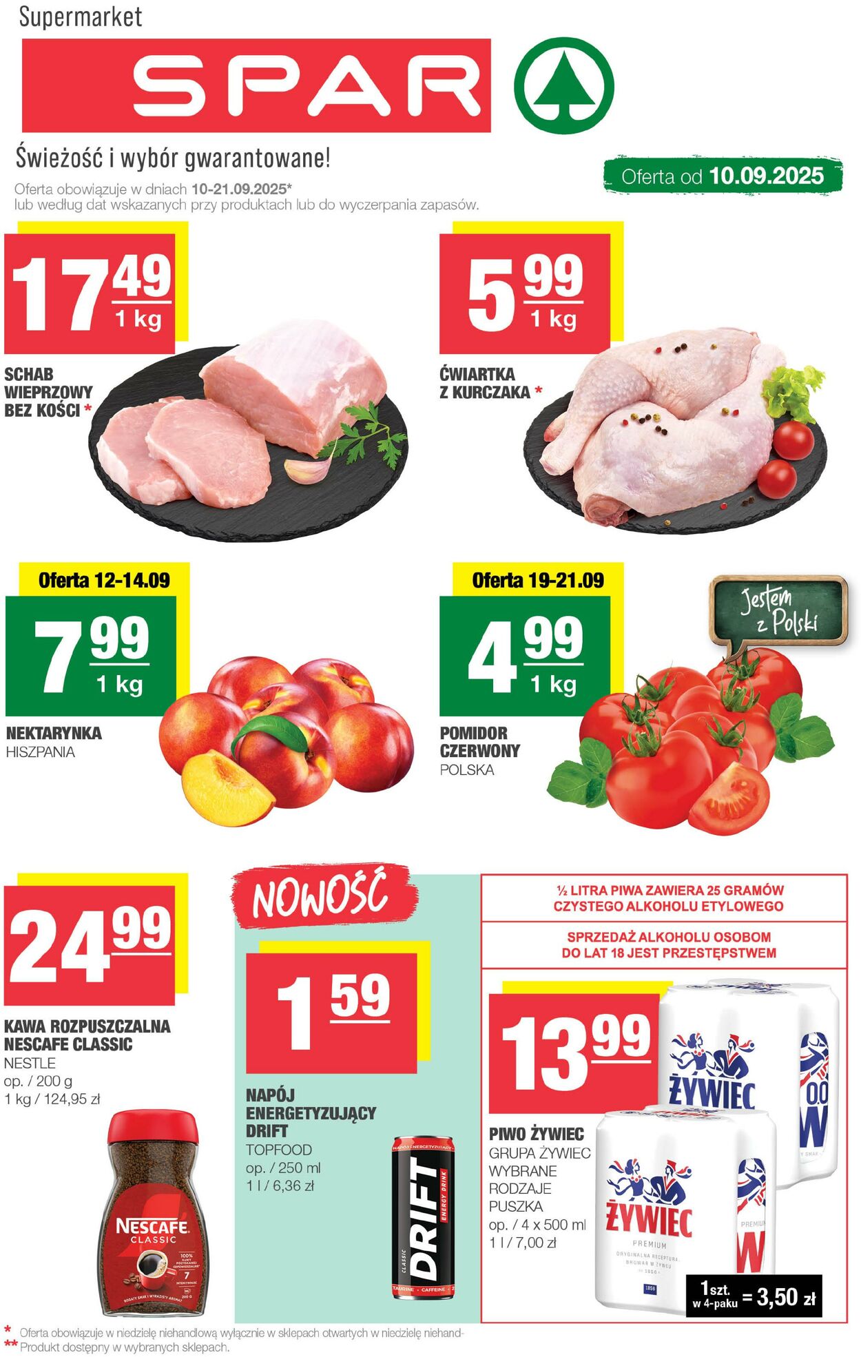 Gazetka Spar 10.09.2025 - 21.09.2025