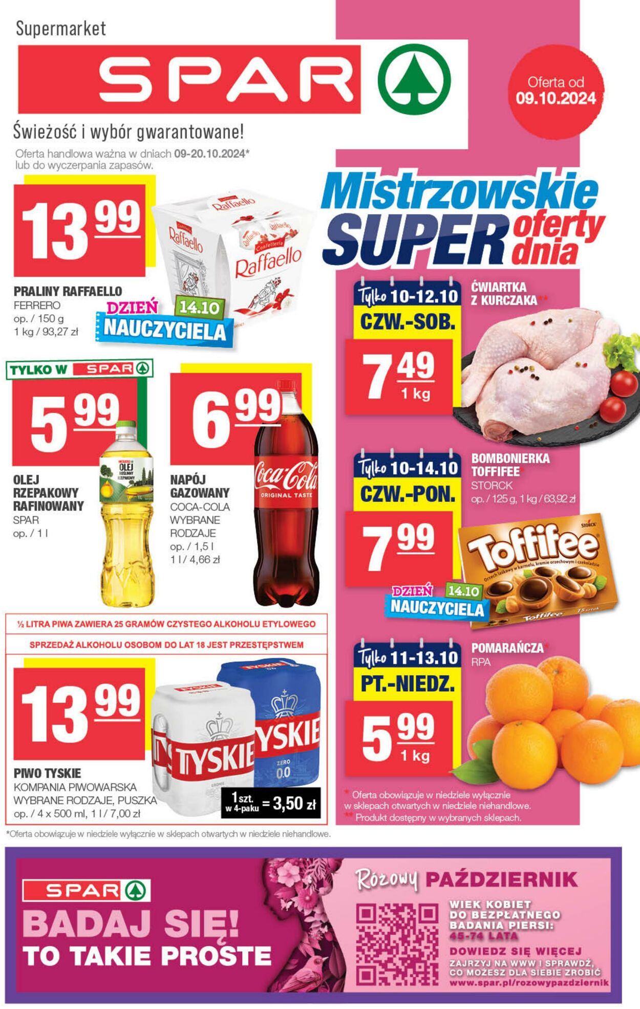 Gazetka Spar 09.10.2024 - 20.10.2024