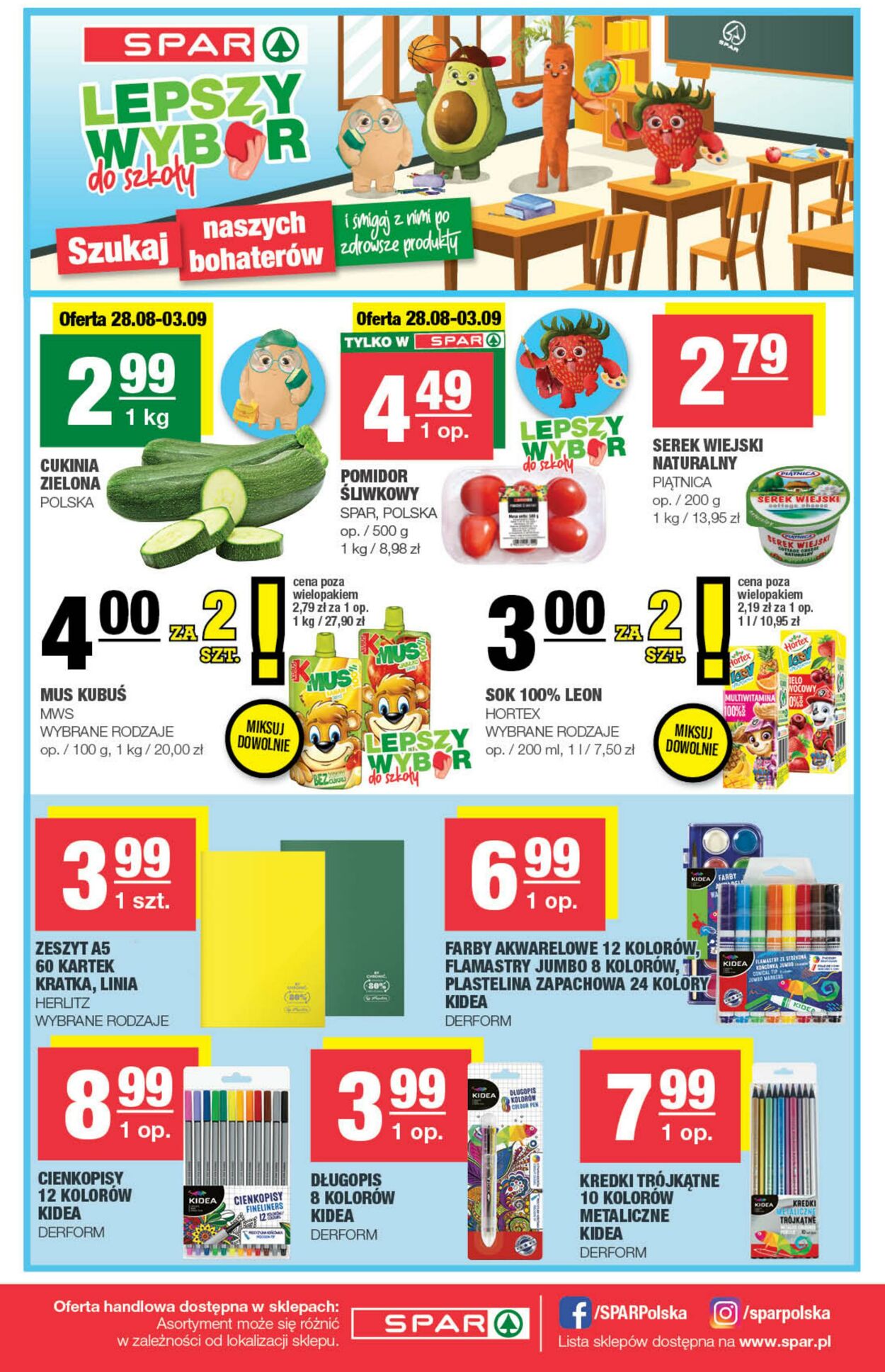 Gazetka Spar 28.08.2024 - 08.09.2024