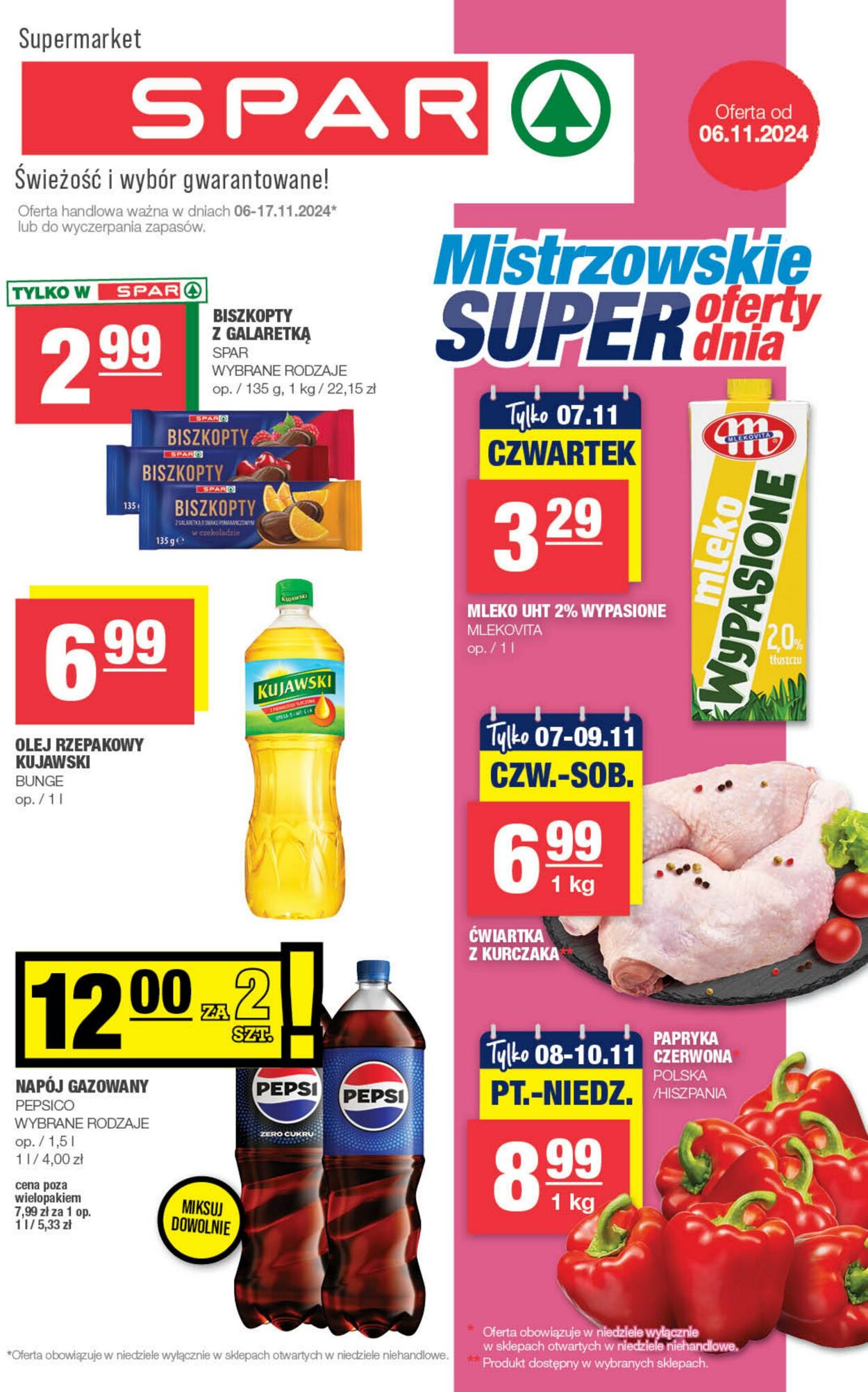 Gazetka Spar 06.11.2024 - 17.11.2024