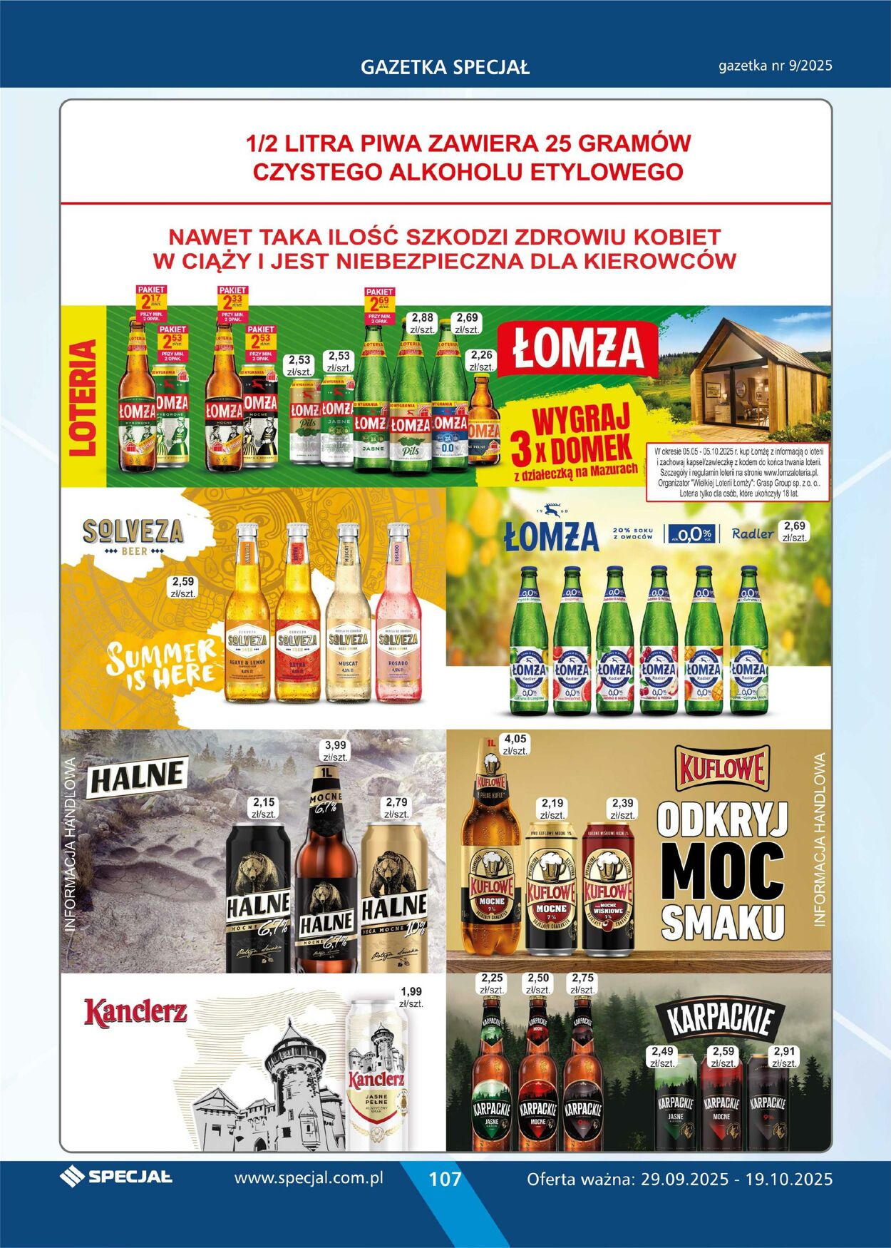 Gazetka Specjał 29.09.2025 - 19.10.2025