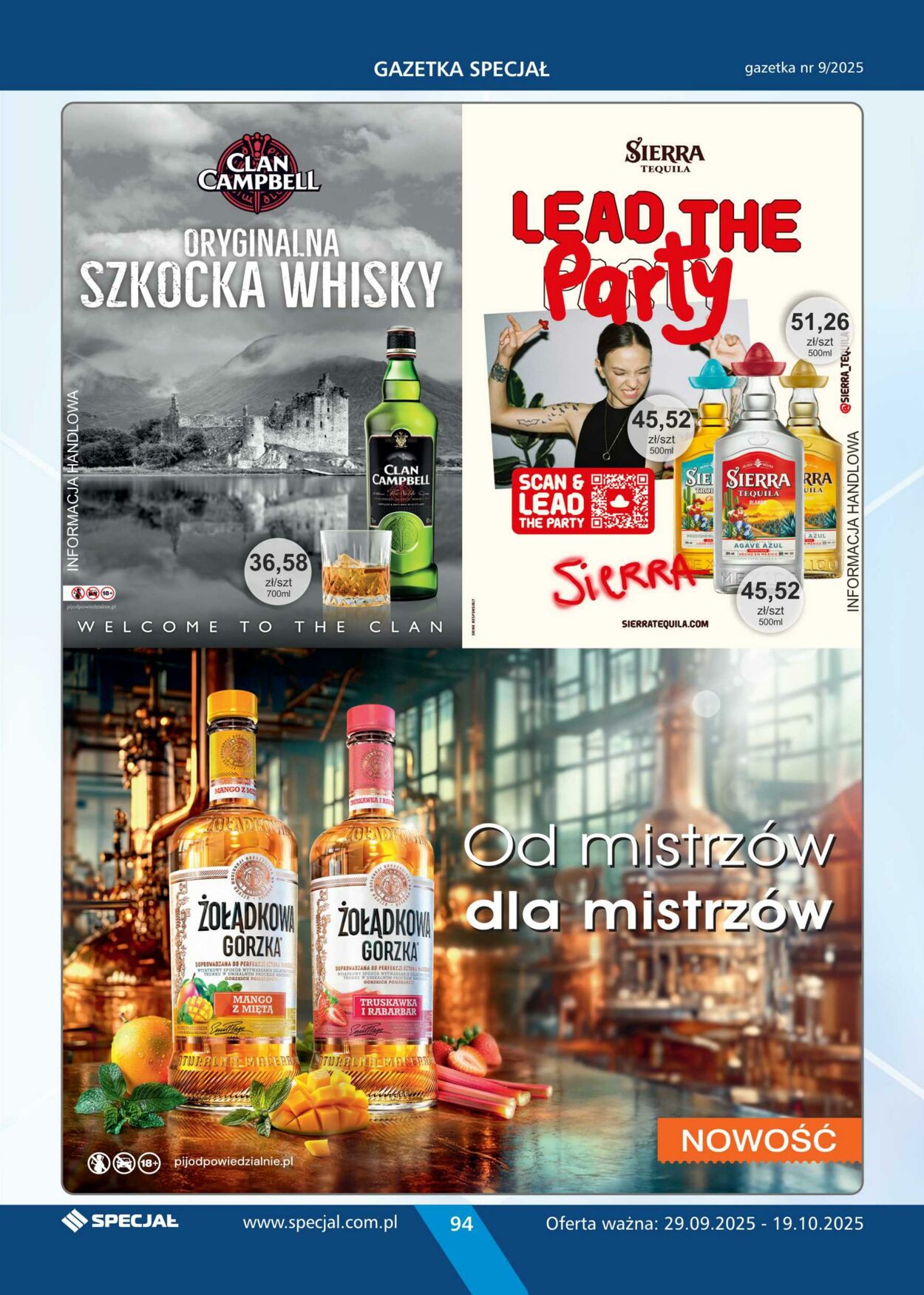 Gazetka Specjał 29.09.2025 - 19.10.2025