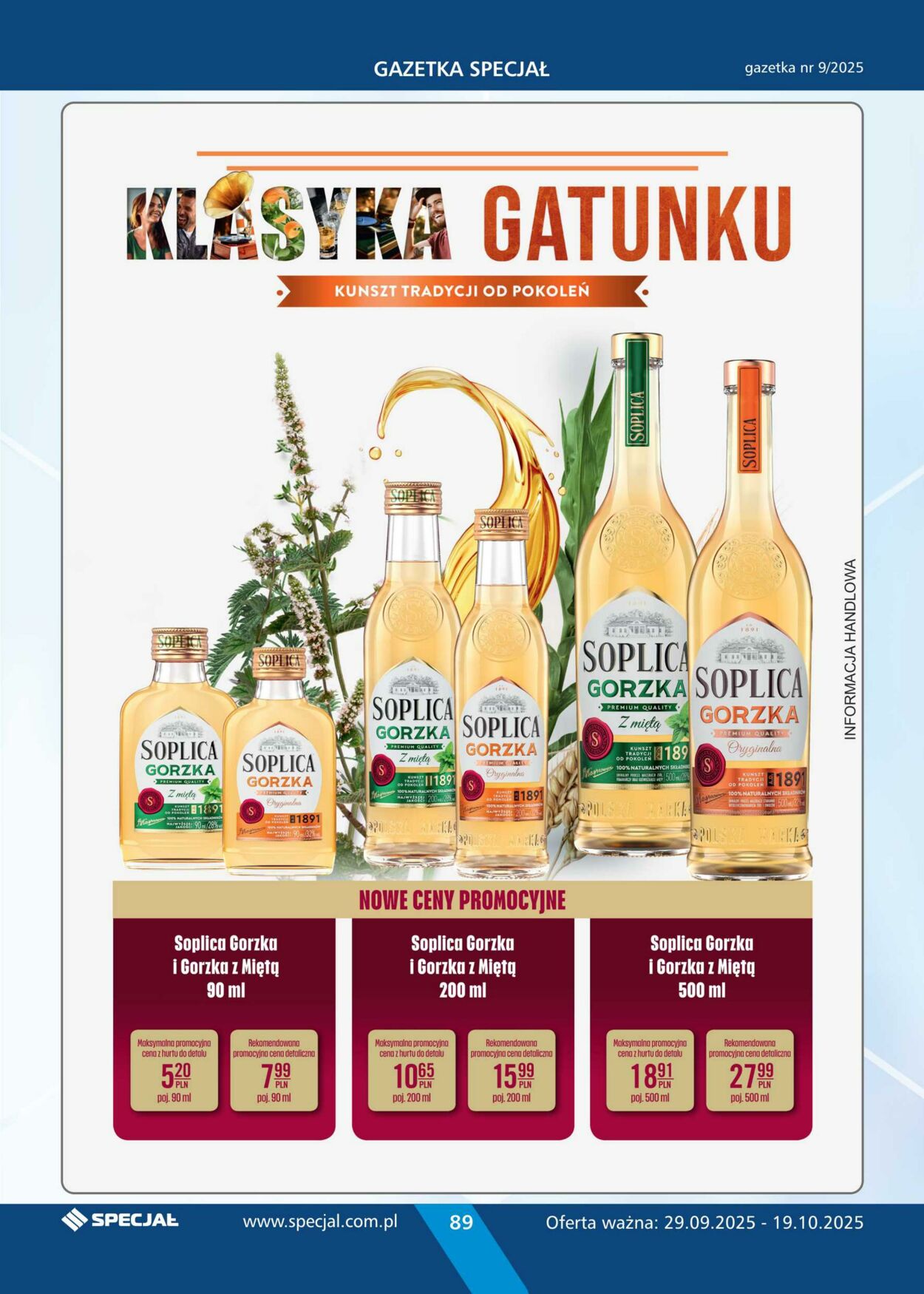 Gazetka Specjał 29.09.2025 - 19.10.2025