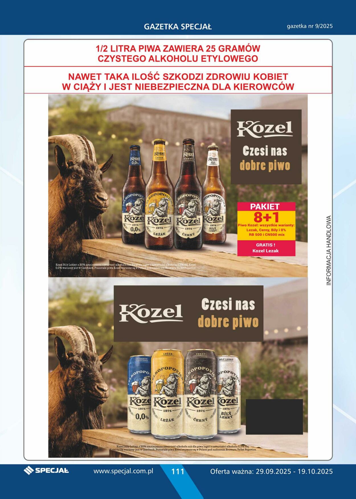Gazetka Specjał 29.09.2025 - 19.10.2025