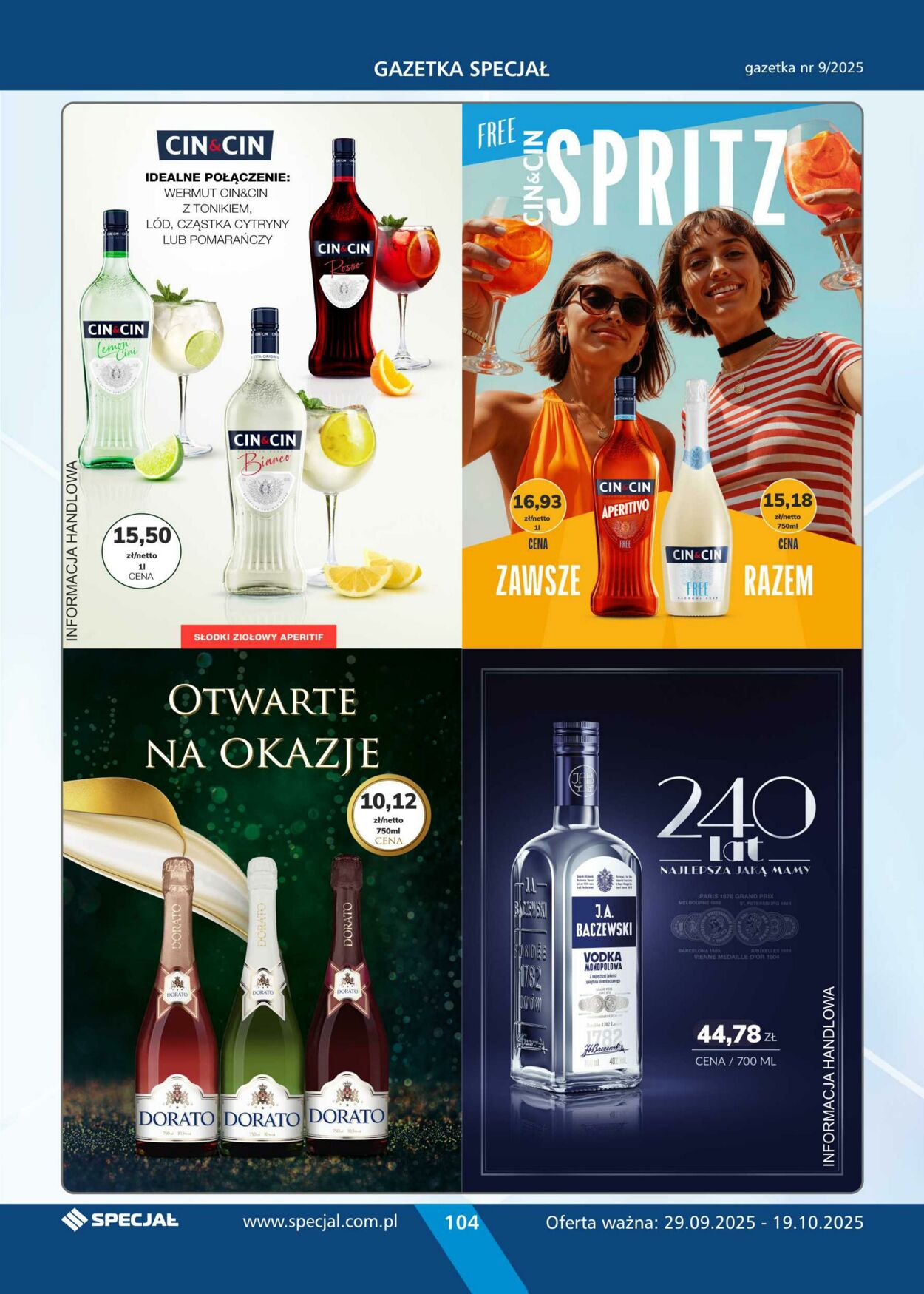 Gazetka Specjał 29.09.2025 - 19.10.2025