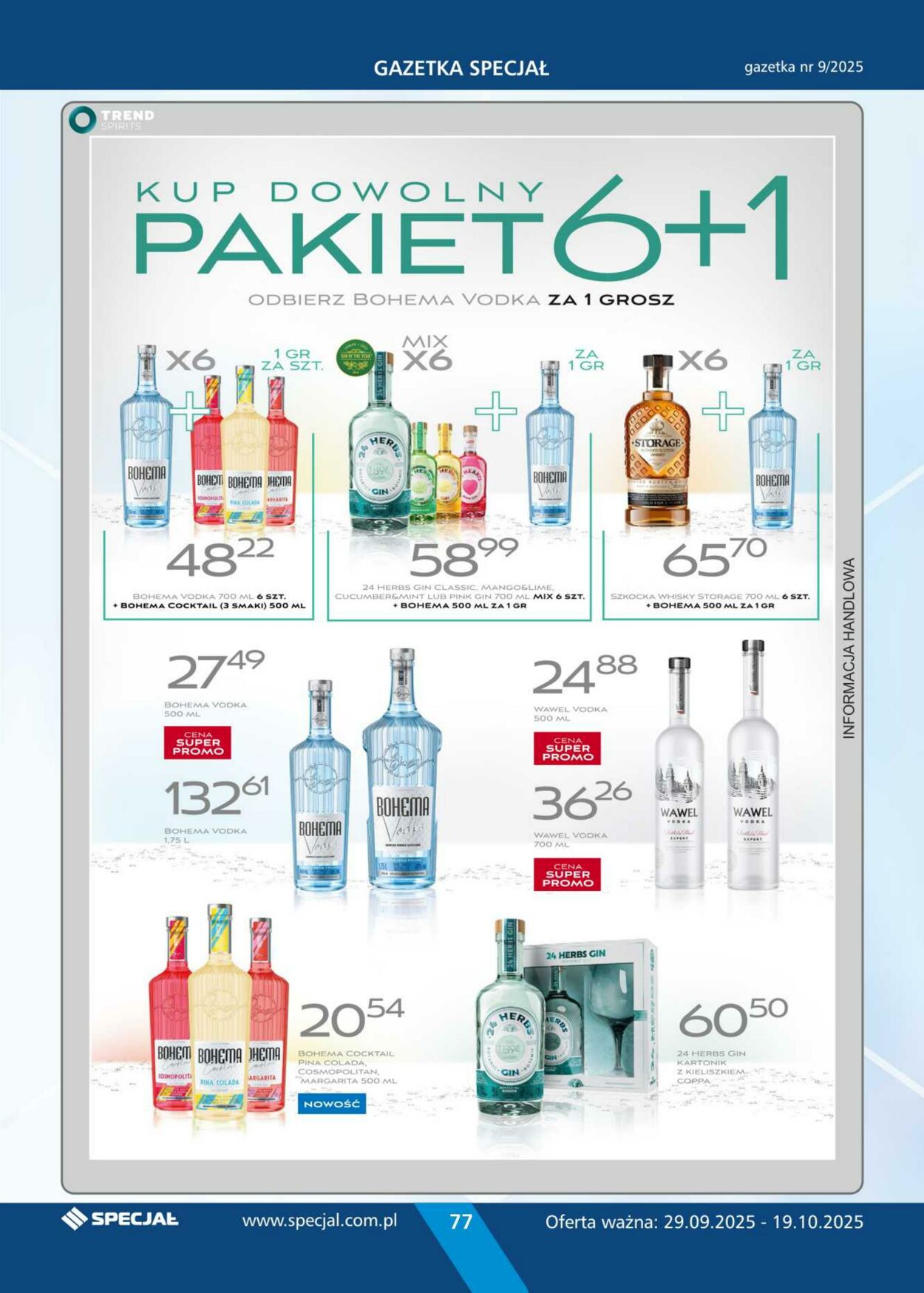 Gazetka Specjał 29.09.2025 - 19.10.2025