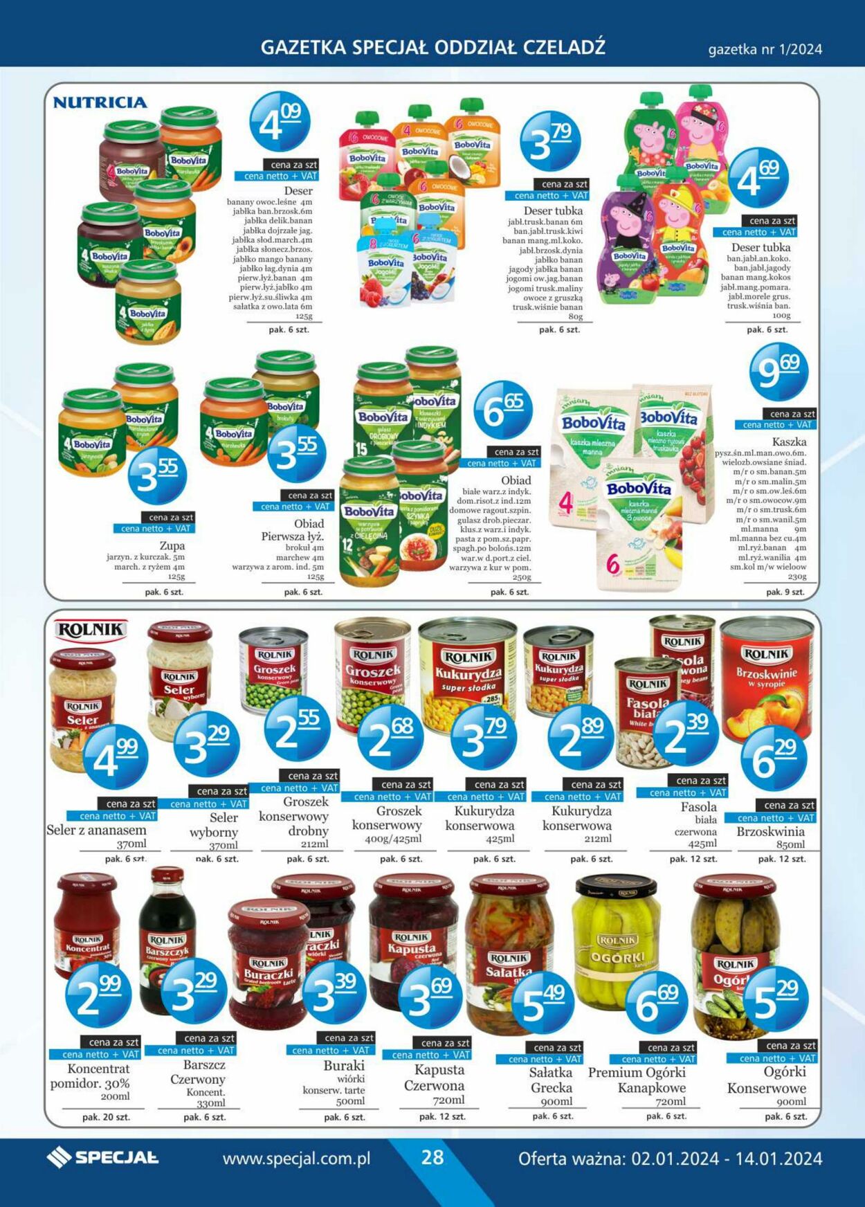 Gazetka Specjał 02.01.2024 - 15.01.2024