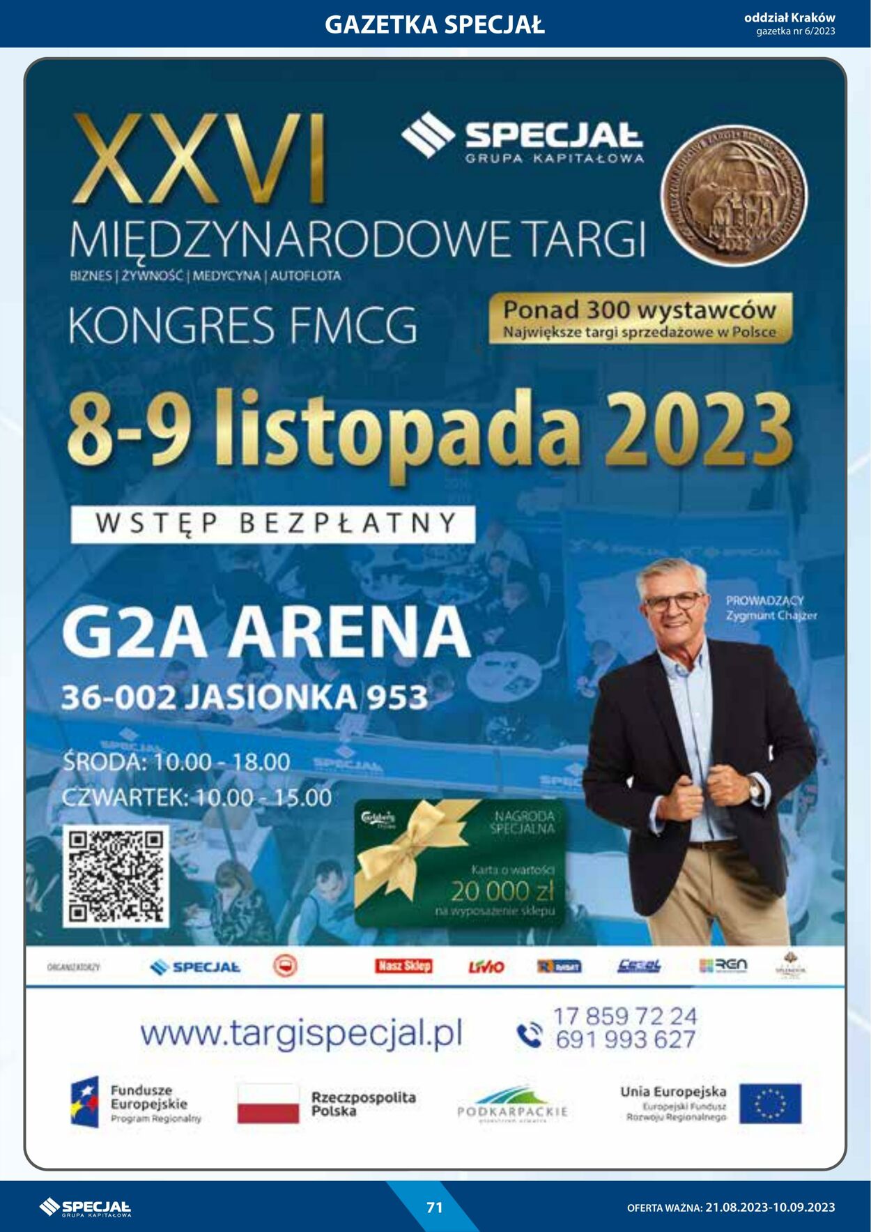 Gazetka Specjał 21.08.2023 - 10.09.2023