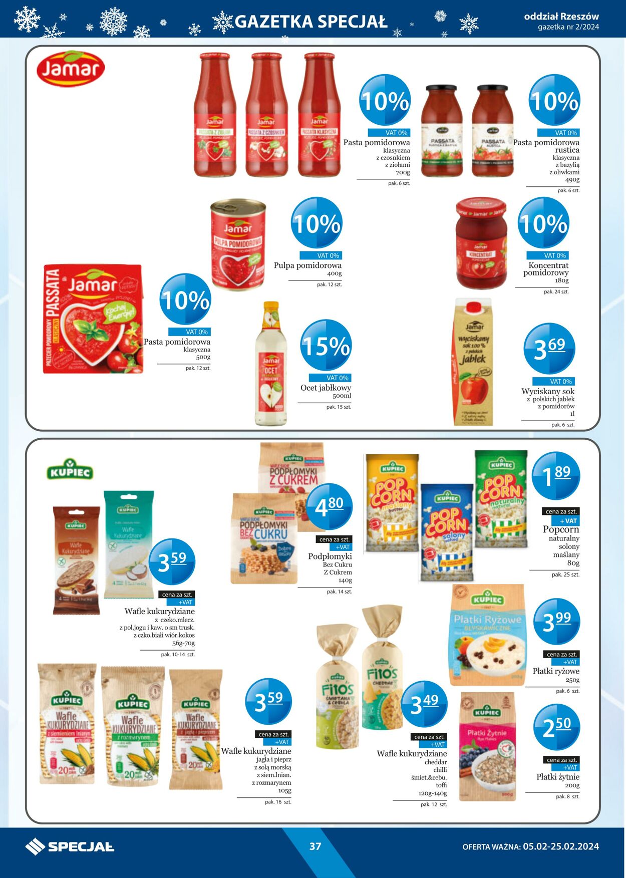 Gazetka Specjał 05.02.2024 - 25.02.2024