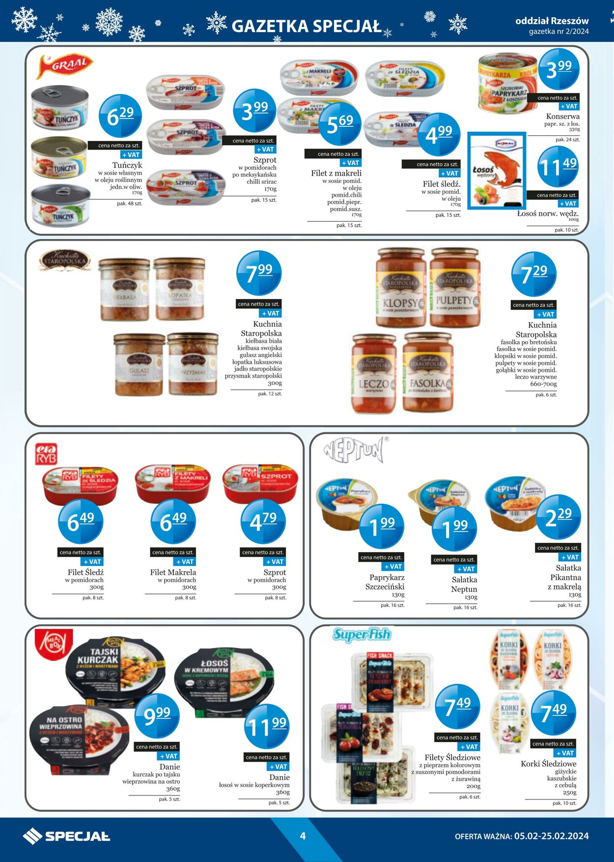 Gazetka Specjał 05.02.2024 - 25.02.2024