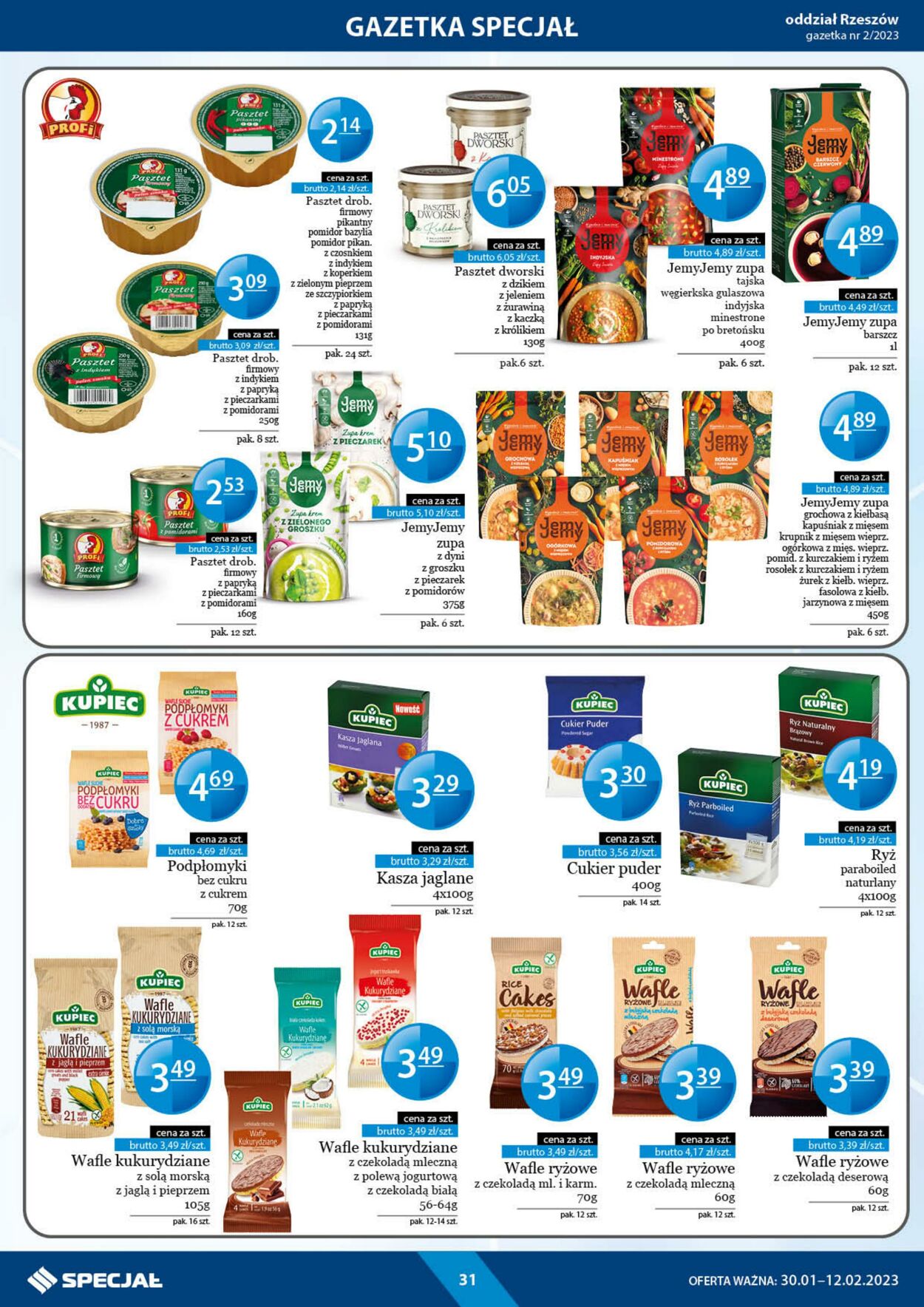 Gazetka Specjał 30.01.2023 - 12.02.2023