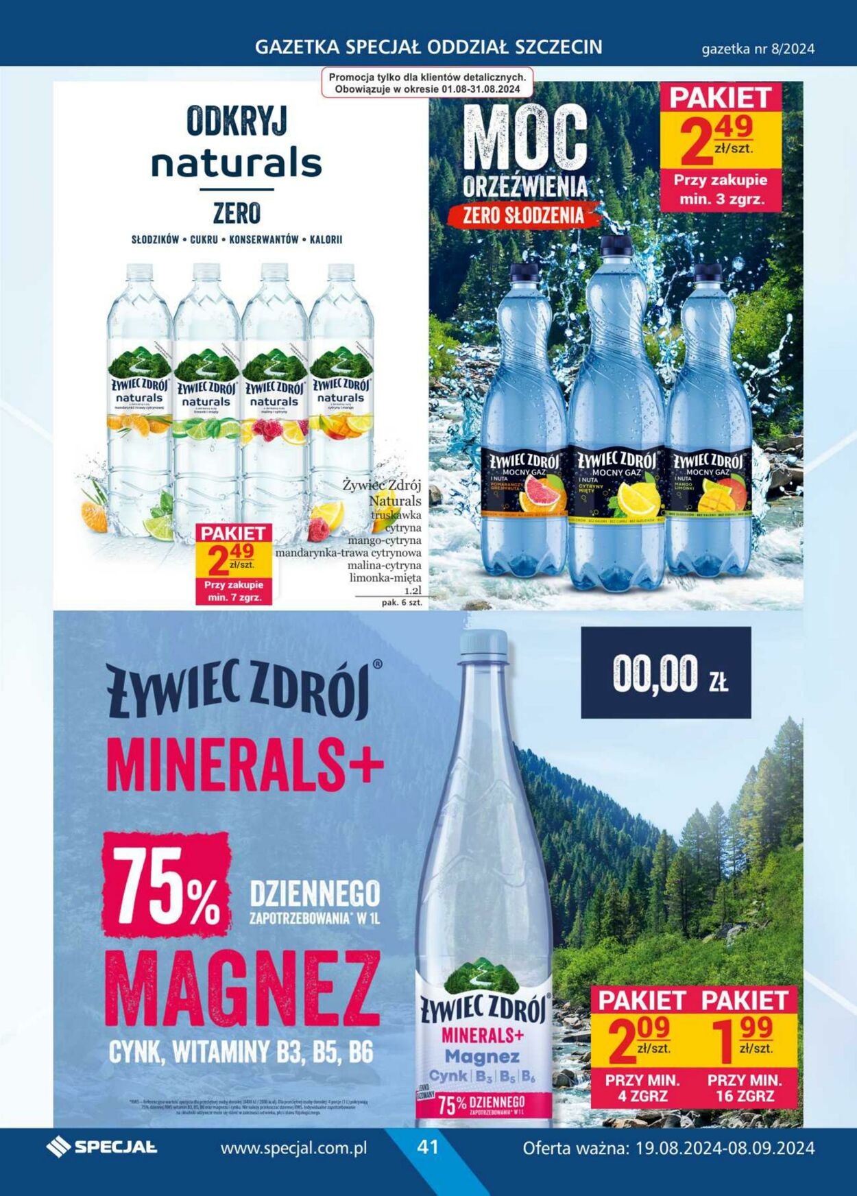 Gazetka Specjał 19.08.2024 - 08.09.2024