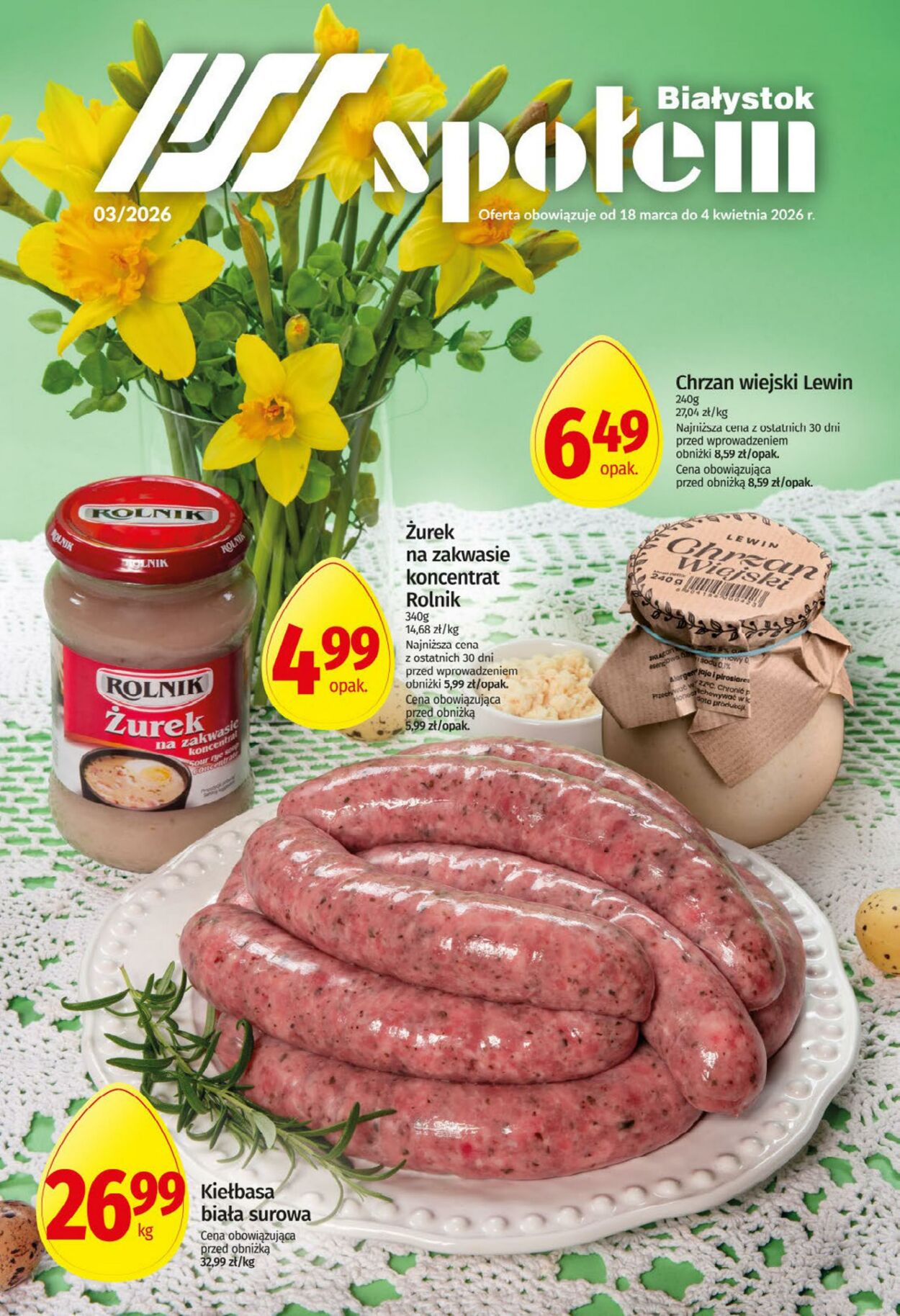 Gazetka Społem 17.03.2026 - 25.03.2026