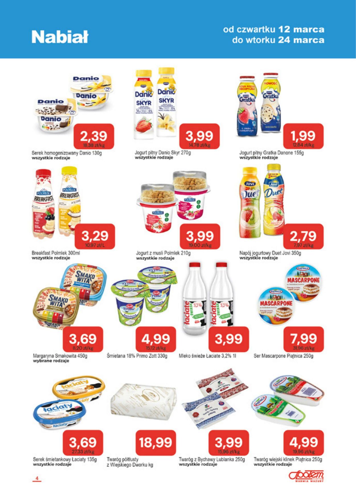 Gazetka Społem 17.03.2026 - 25.03.2026