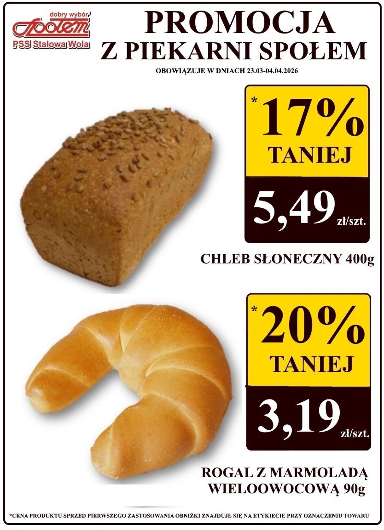 Gazetka Społem 23.03.2026 - 31.03.2026