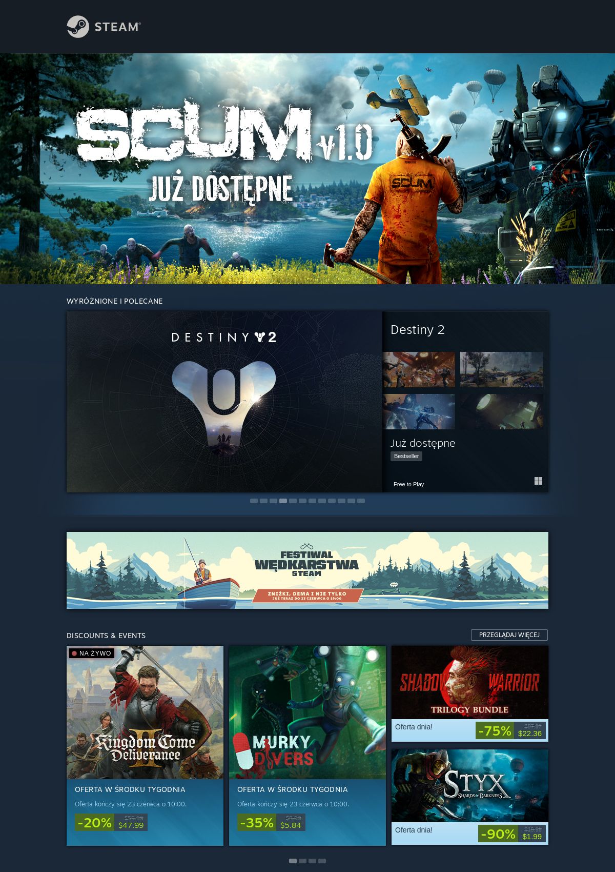 Gazetka Steam 13.06.2025 - 19.06.2025