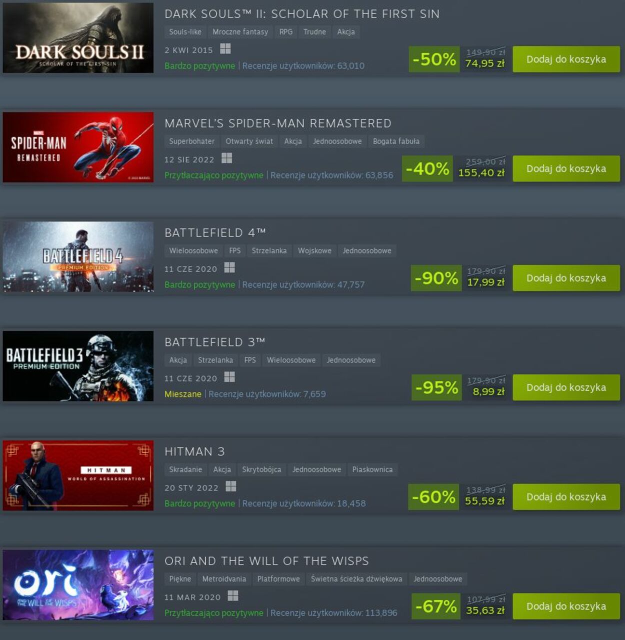 Gazetka Steam 09.02.2024 - 15.02.2024