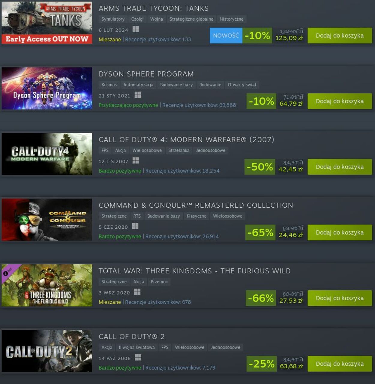 Gazetka Steam 09.02.2024 - 15.02.2024