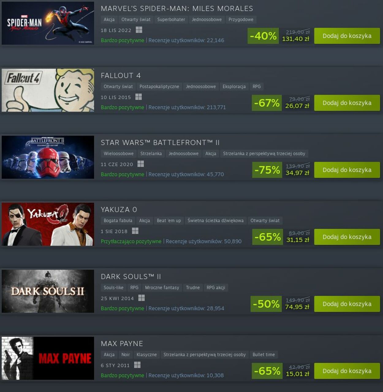 Gazetka Steam 09.02.2024 - 15.02.2024