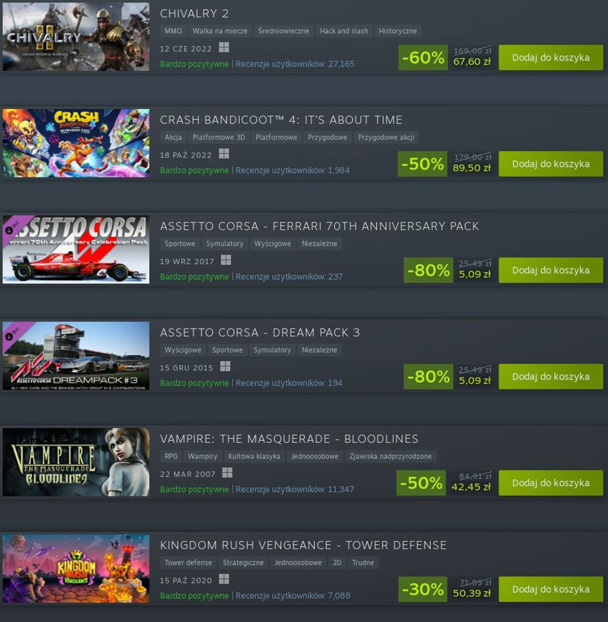 Gazetka Steam 09.02.2024 - 15.02.2024