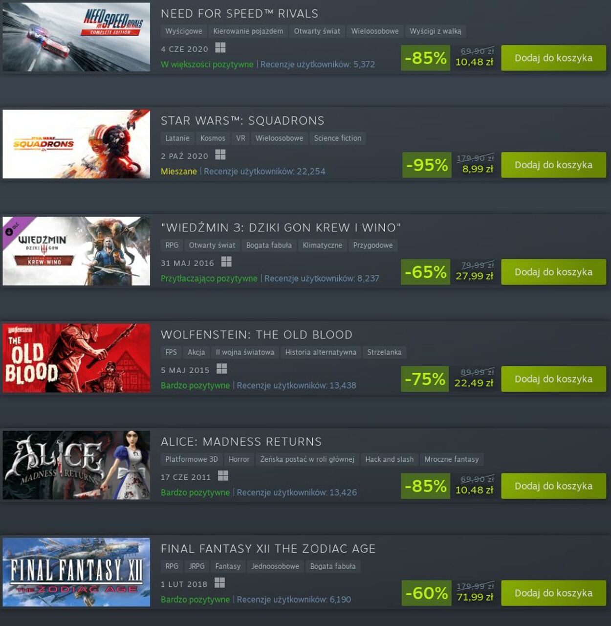 Gazetka Steam 09.02.2024 - 15.02.2024