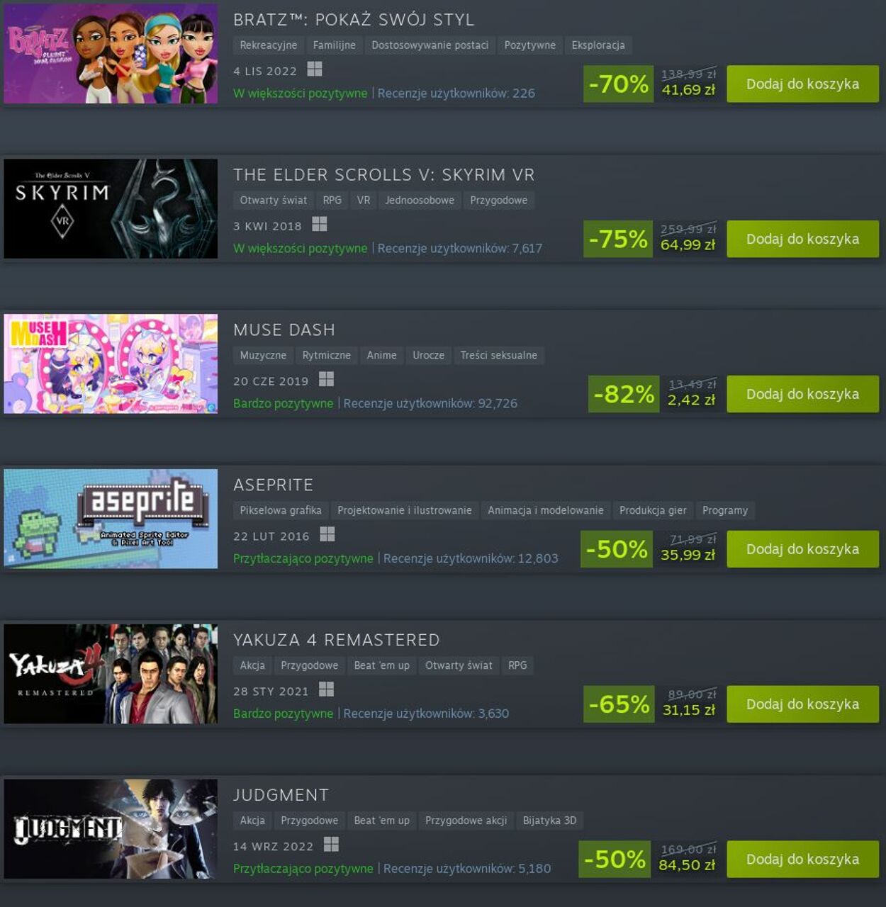 Gazetka Steam 09.02.2024 - 15.02.2024