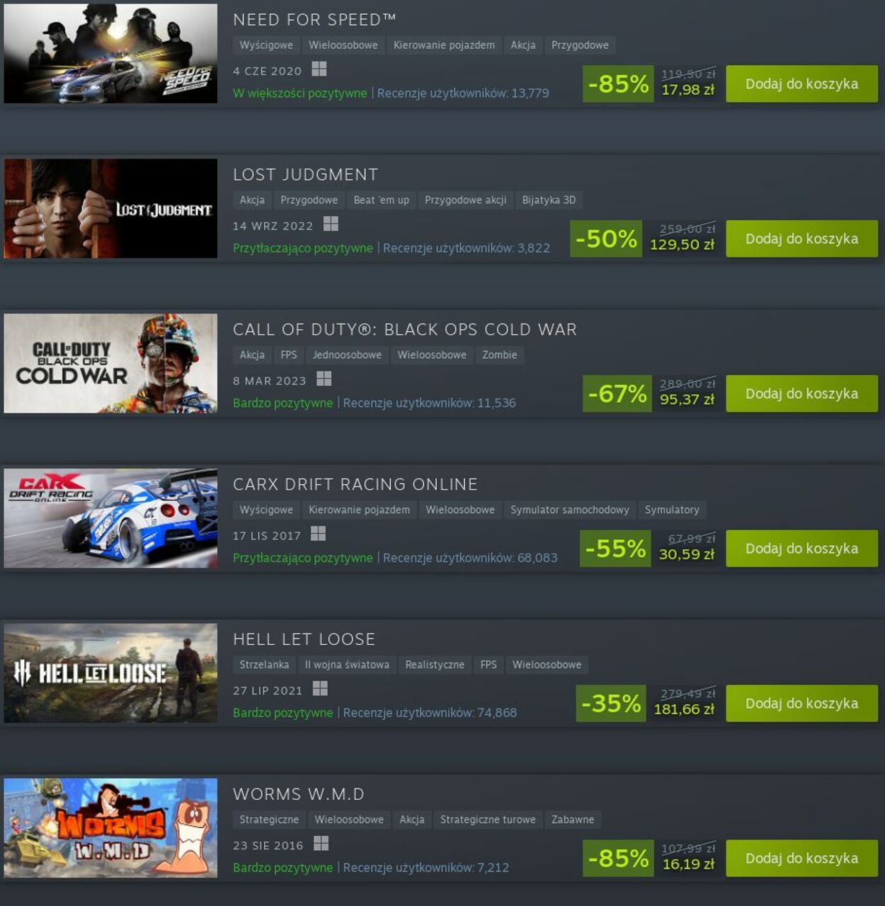 Gazetka Steam 09.02.2024 - 15.02.2024