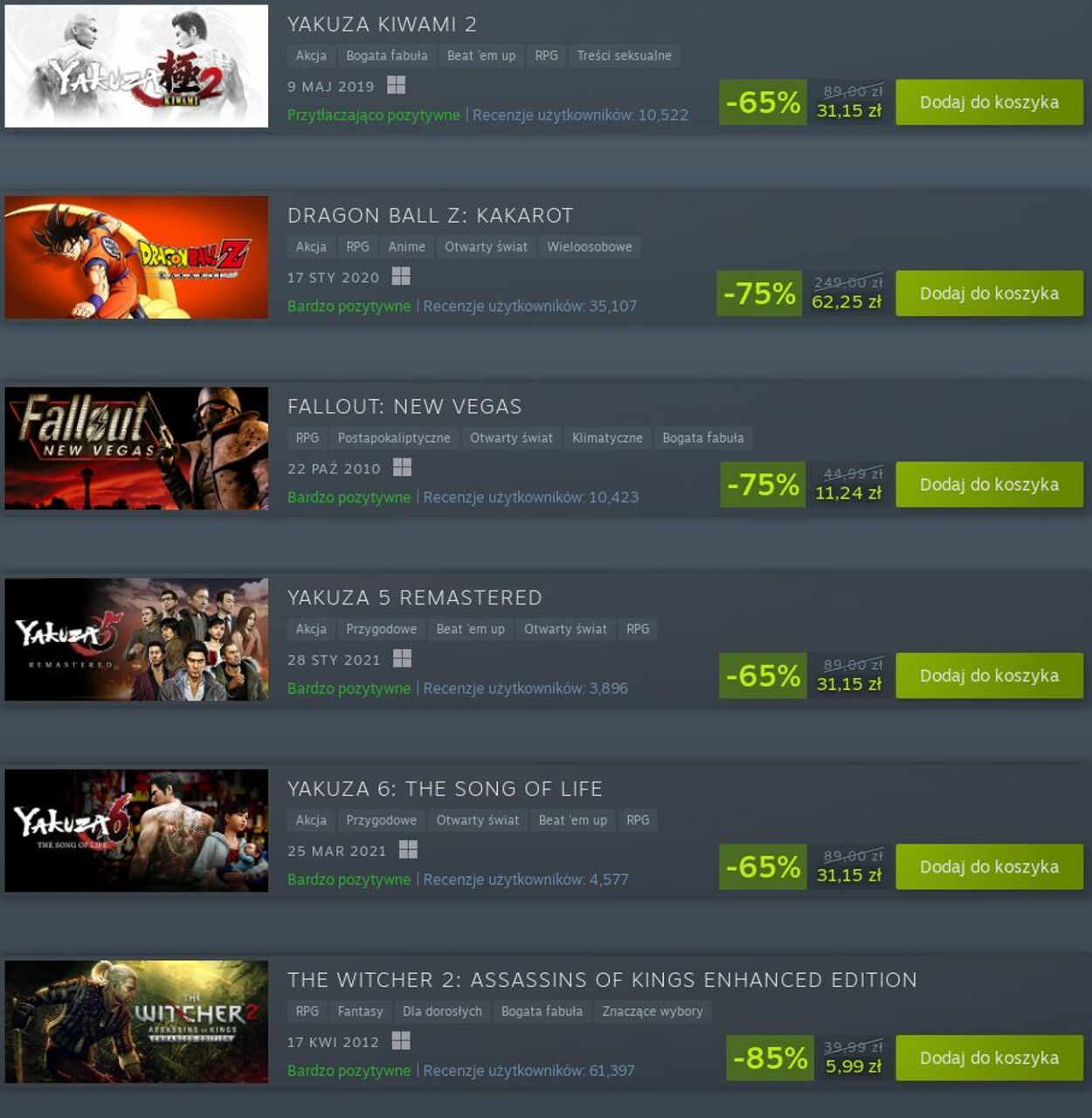 Gazetka Steam 09.02.2024 - 15.02.2024