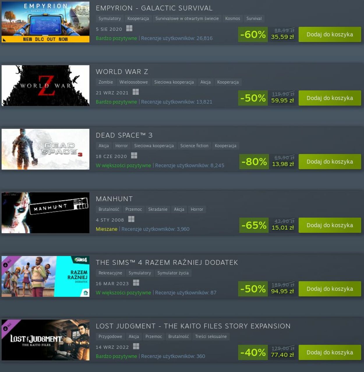 Gazetka Steam 09.02.2024 - 15.02.2024