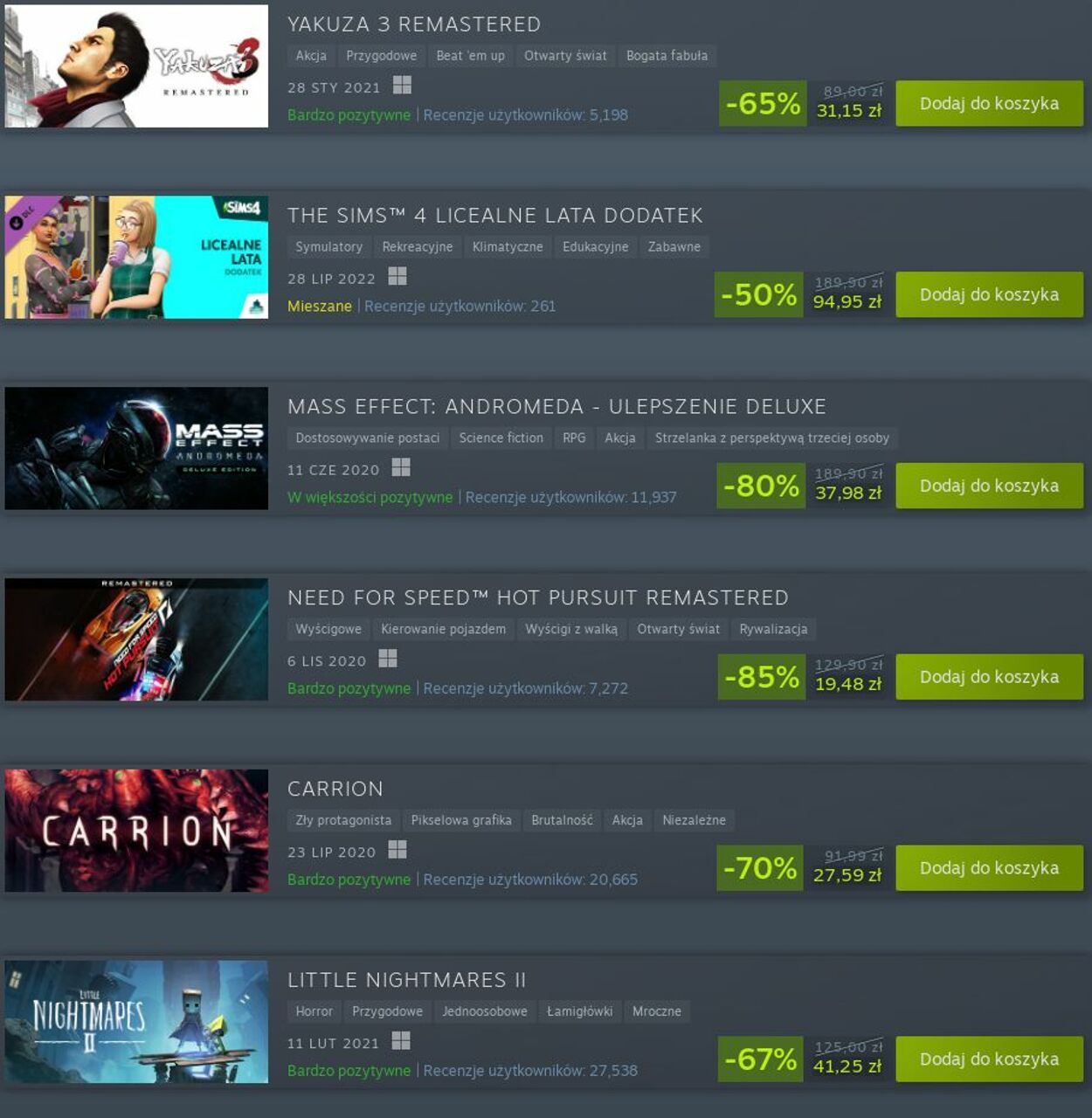 Gazetka Steam 09.02.2024 - 15.02.2024