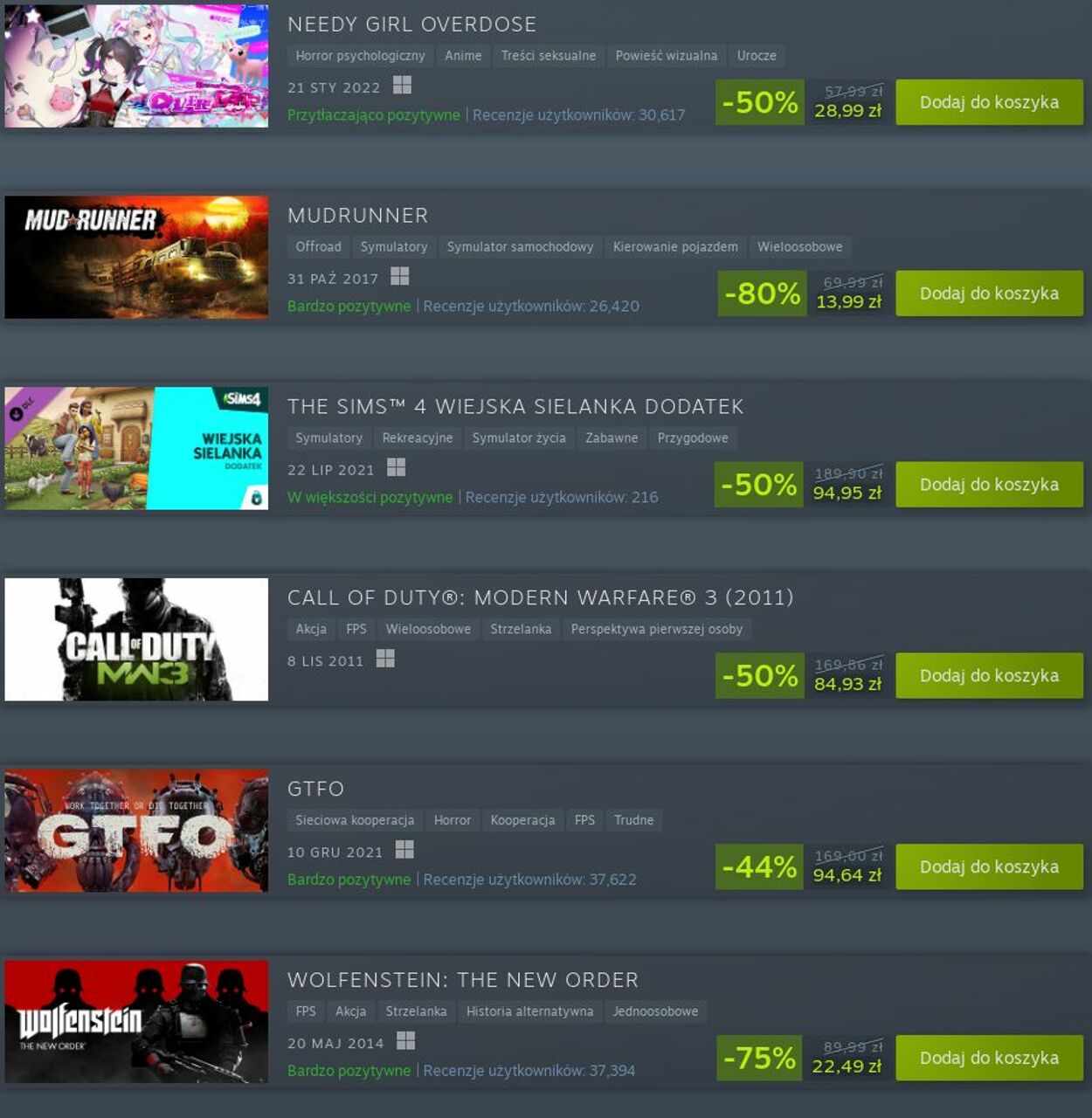 Gazetka Steam 09.02.2024 - 15.02.2024