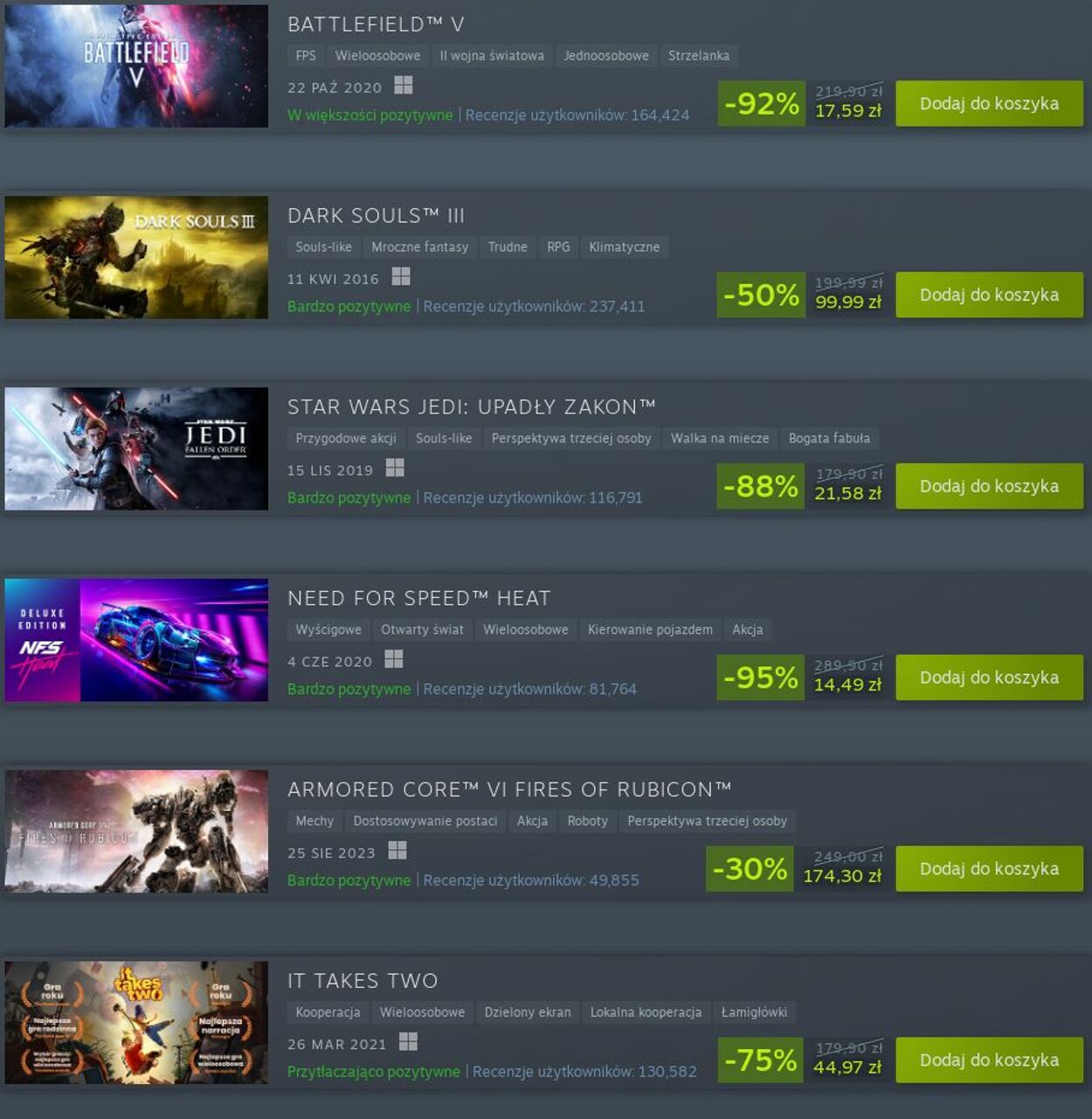 Gazetka Steam 09.02.2024 - 15.02.2024