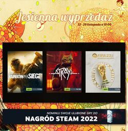 Gazetka Steam 22.11.2022 - 29.11.2022