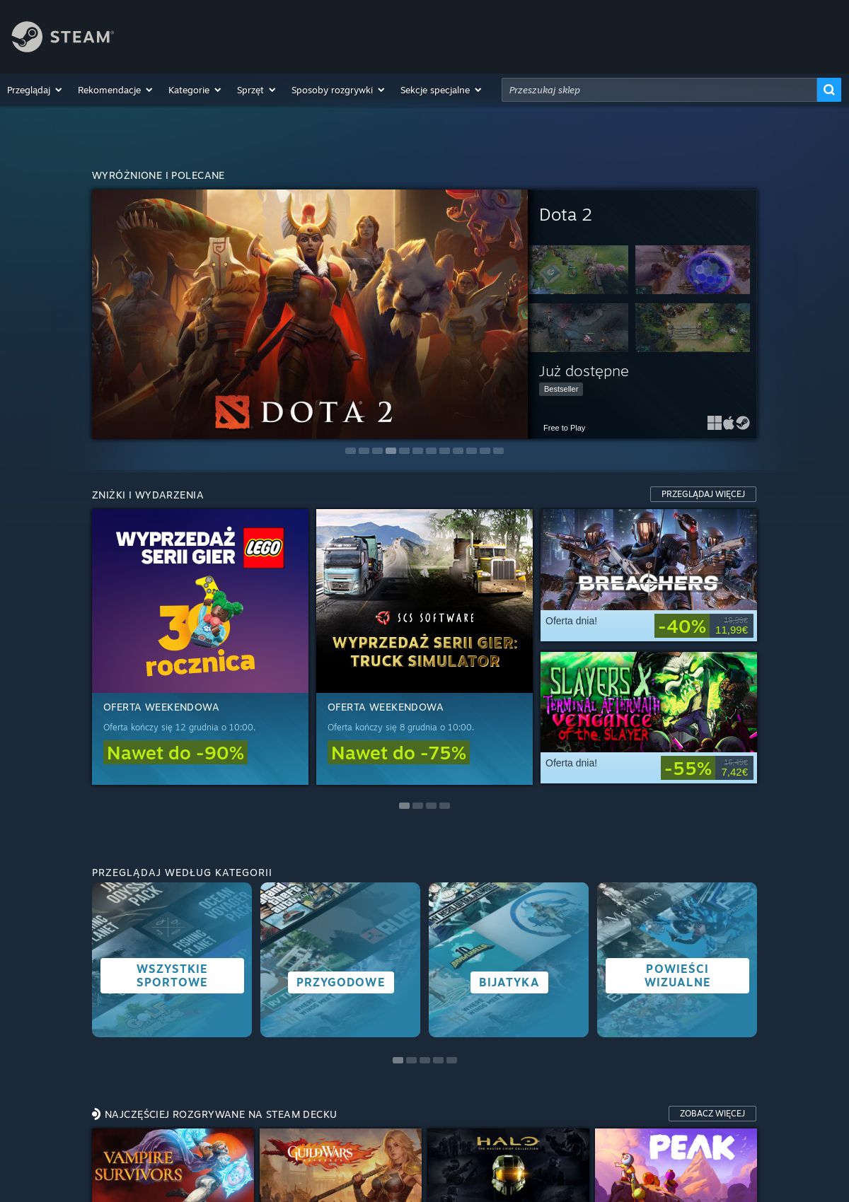 Gazetka Steam 05.12.2025 - 11.12.2025