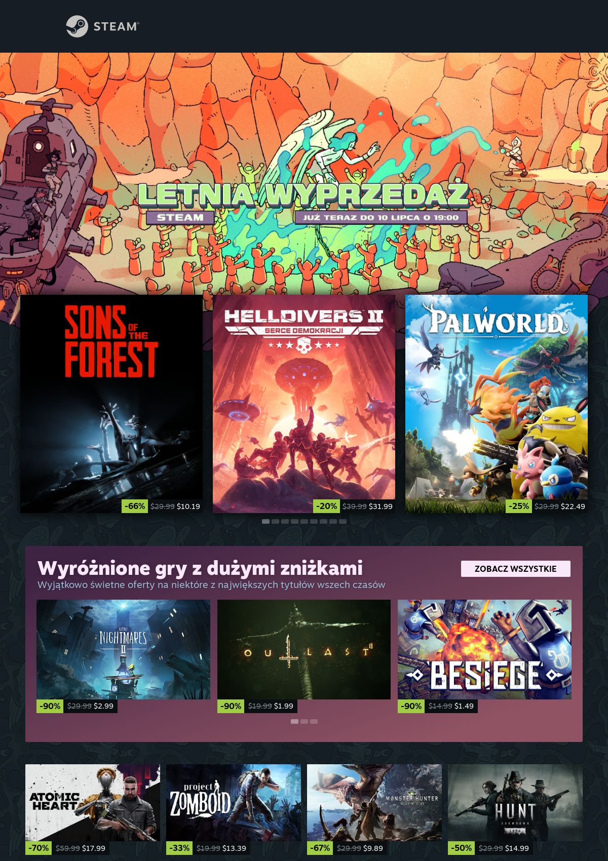 Gazetka Steam 27.06.2025 - 03.07.2025