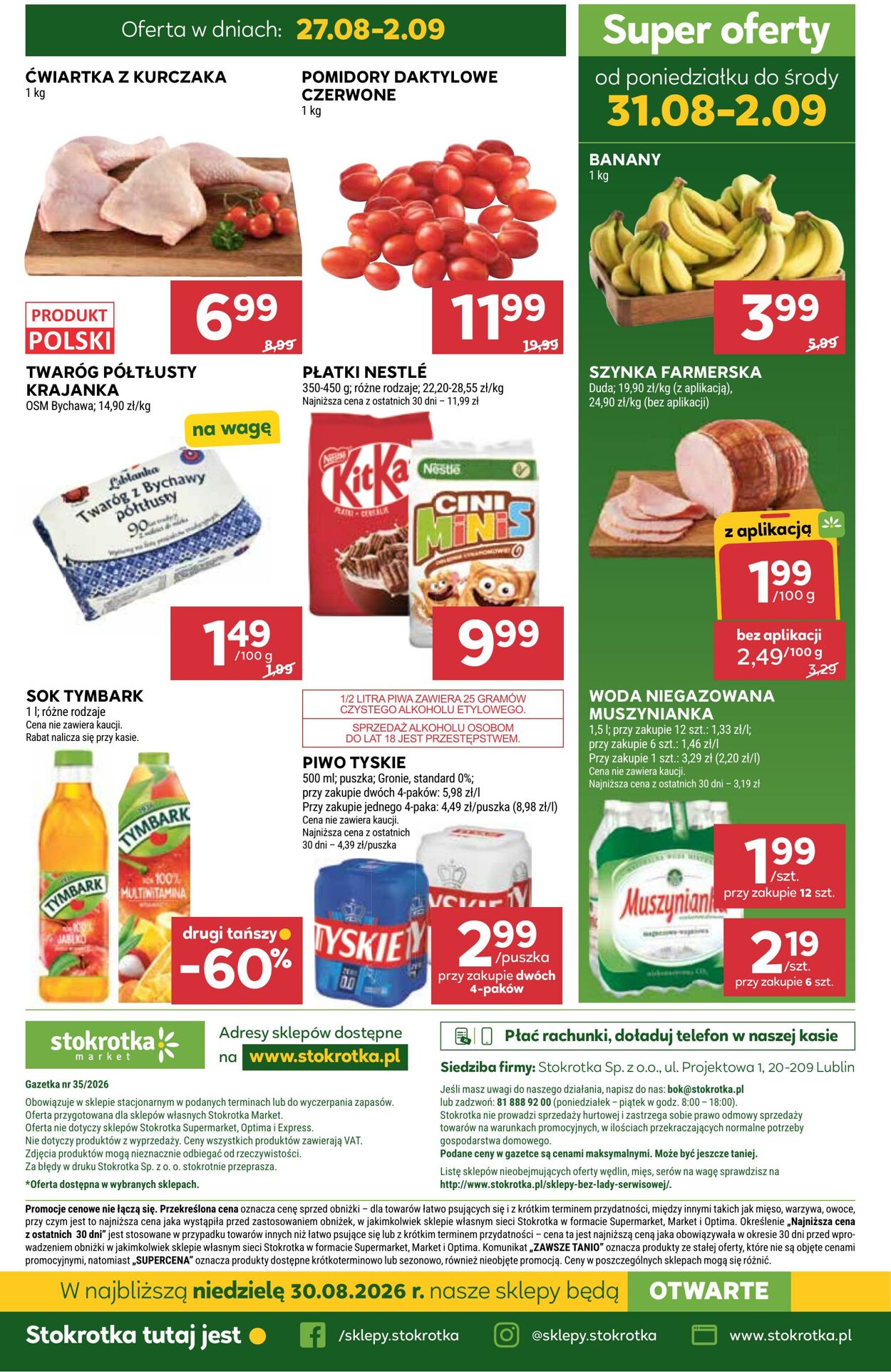 Gazetka Stokrotka 27.08.2026 - 02.09.2026
