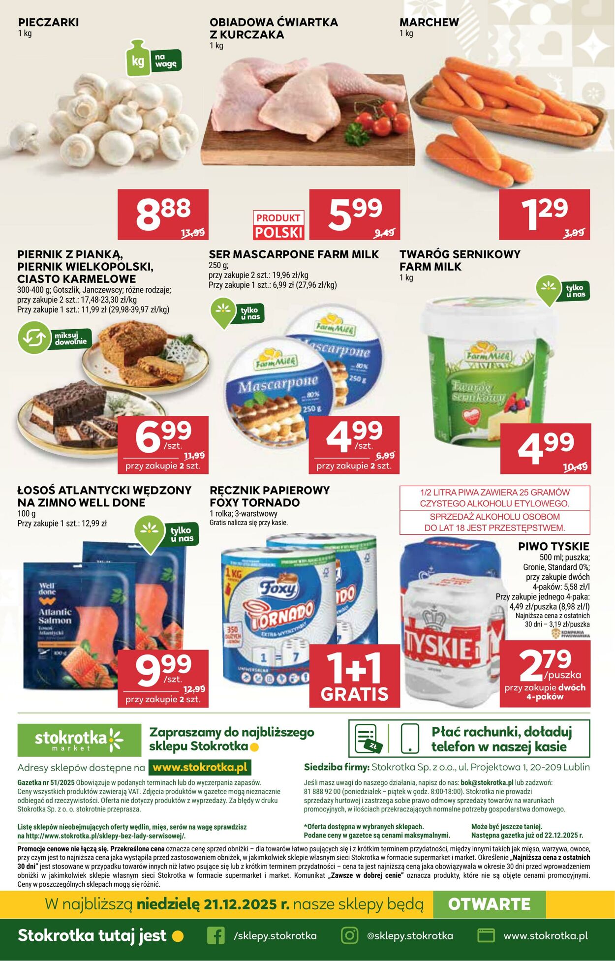 Gazetka Stokrotka 18.12.2025 - 21.12.2025