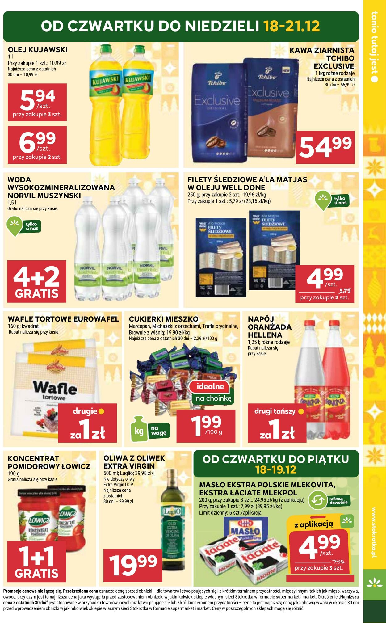 Gazetka Stokrotka 18.12.2025 - 21.12.2025