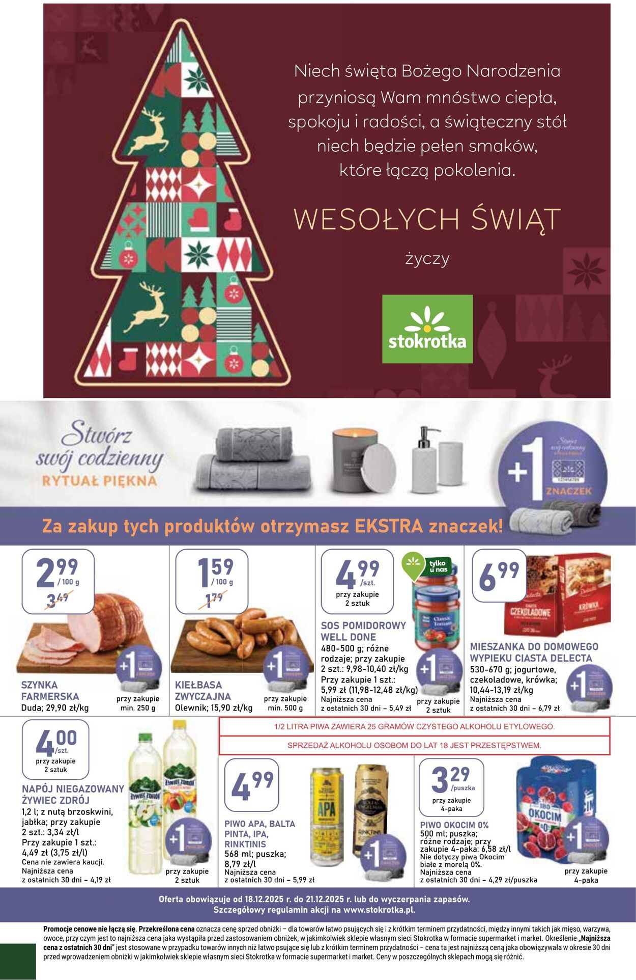 Gazetka Stokrotka 18.12.2025 - 21.12.2025