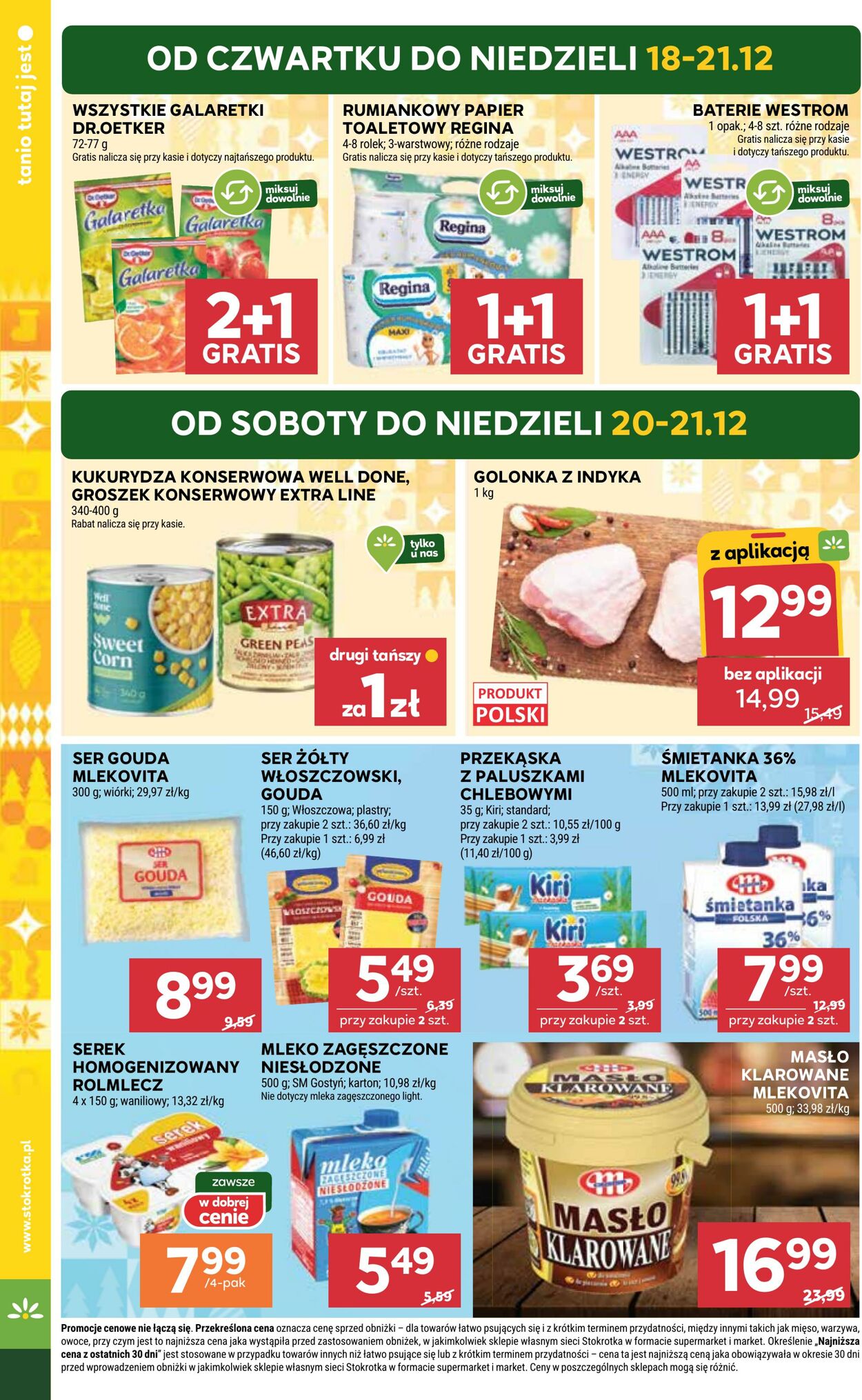 Gazetka Stokrotka 18.12.2025 - 21.12.2025