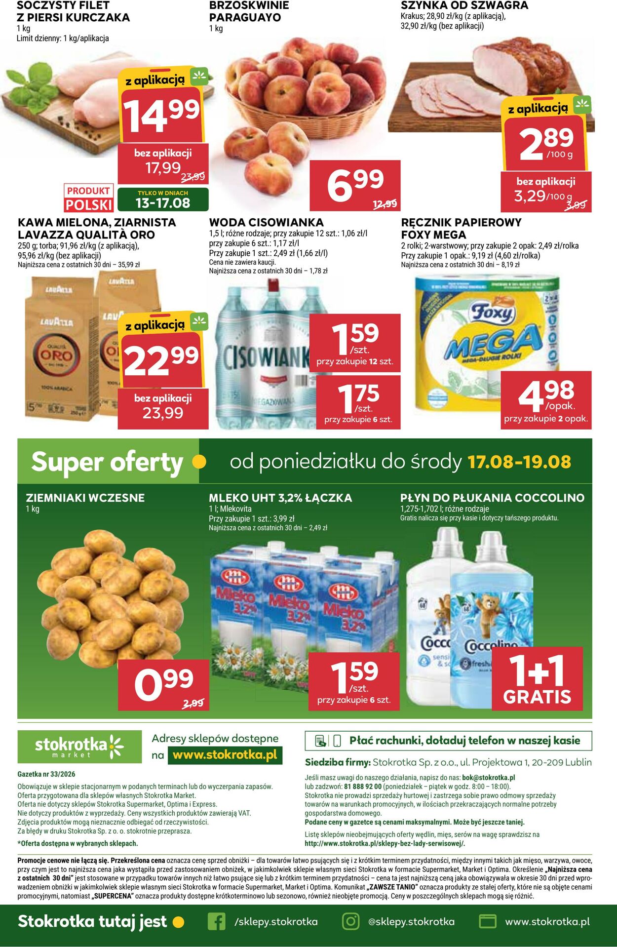Gazetka Stokrotka 13.08.2026 - 19.08.2026