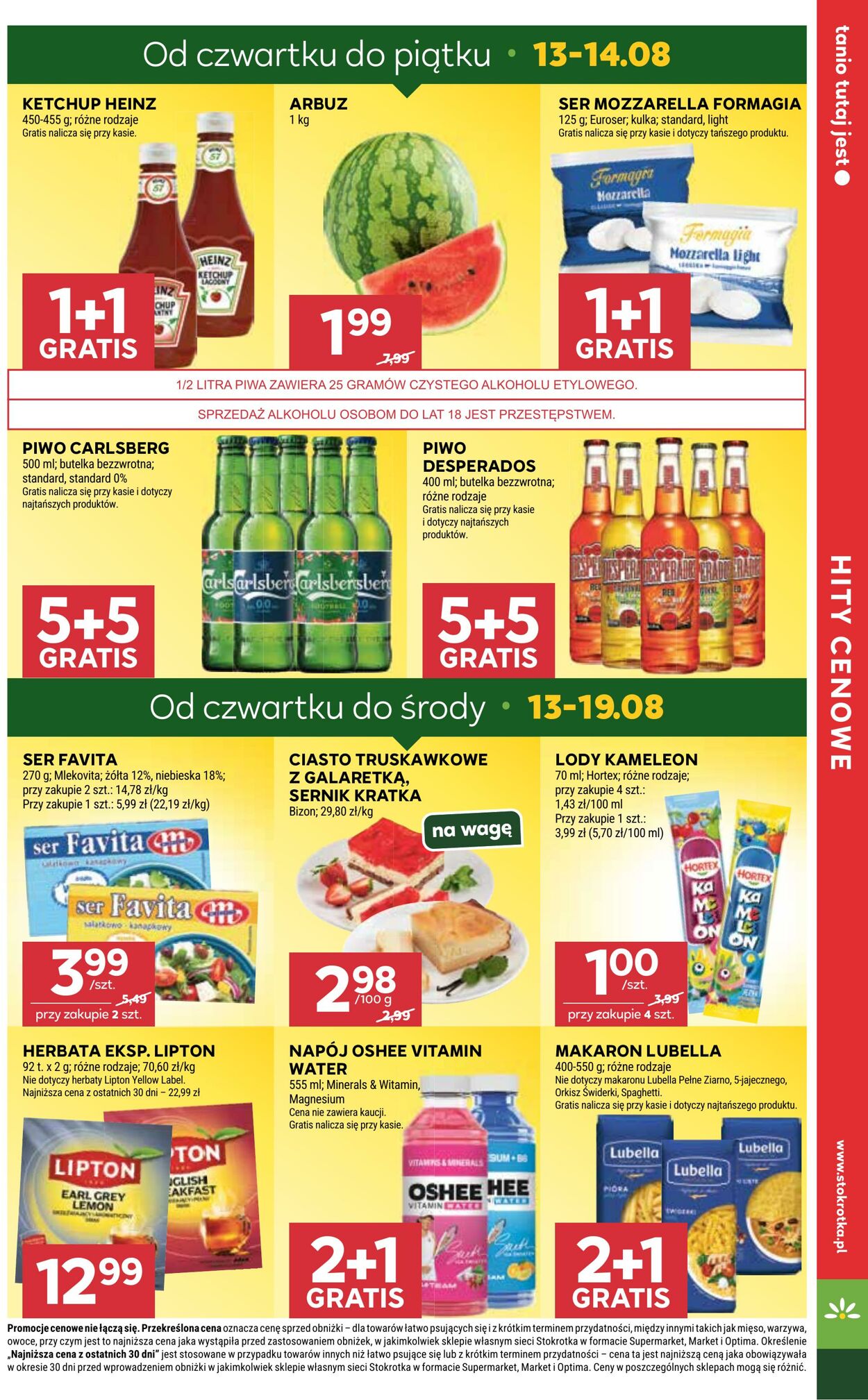 Gazetka Stokrotka 13.08.2026 - 19.08.2026