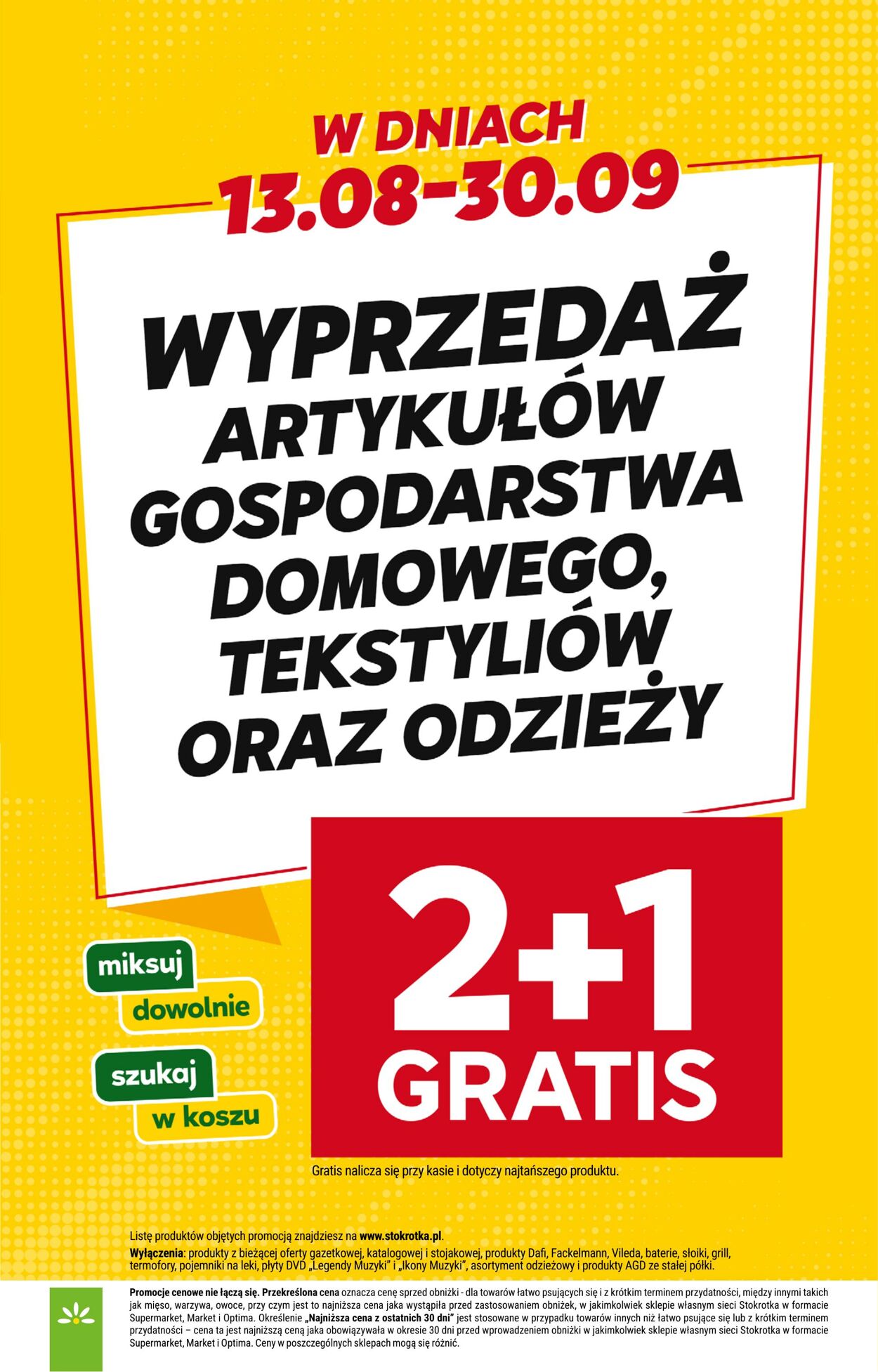 Gazetka Stokrotka 13.08.2026 - 19.08.2026