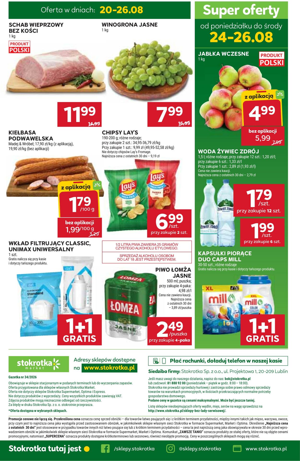 Gazetka Stokrotka 20.08.2026 - 26.08.2026