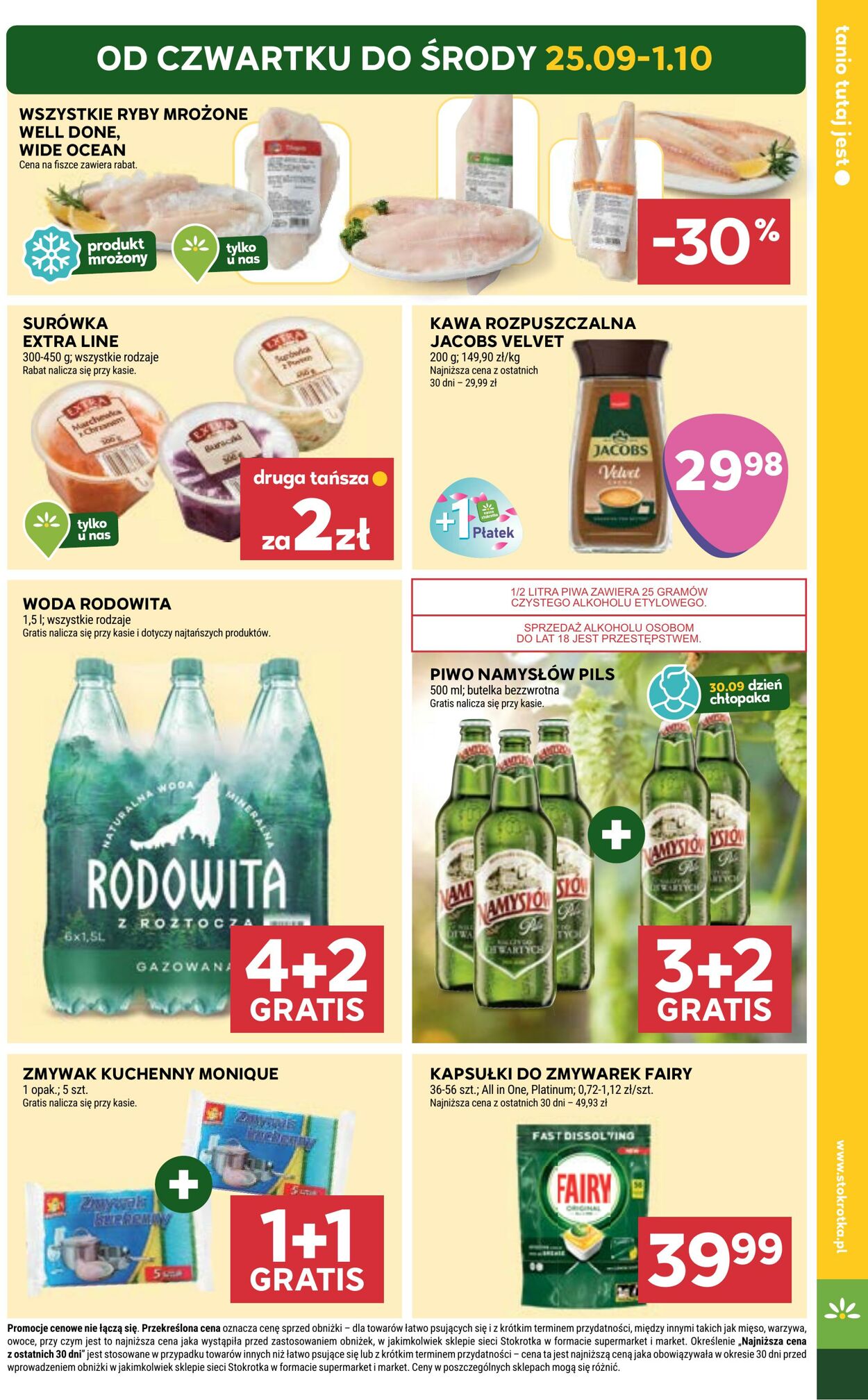 Gazetka Stokrotka 25.09.2025 - 01.10.2025